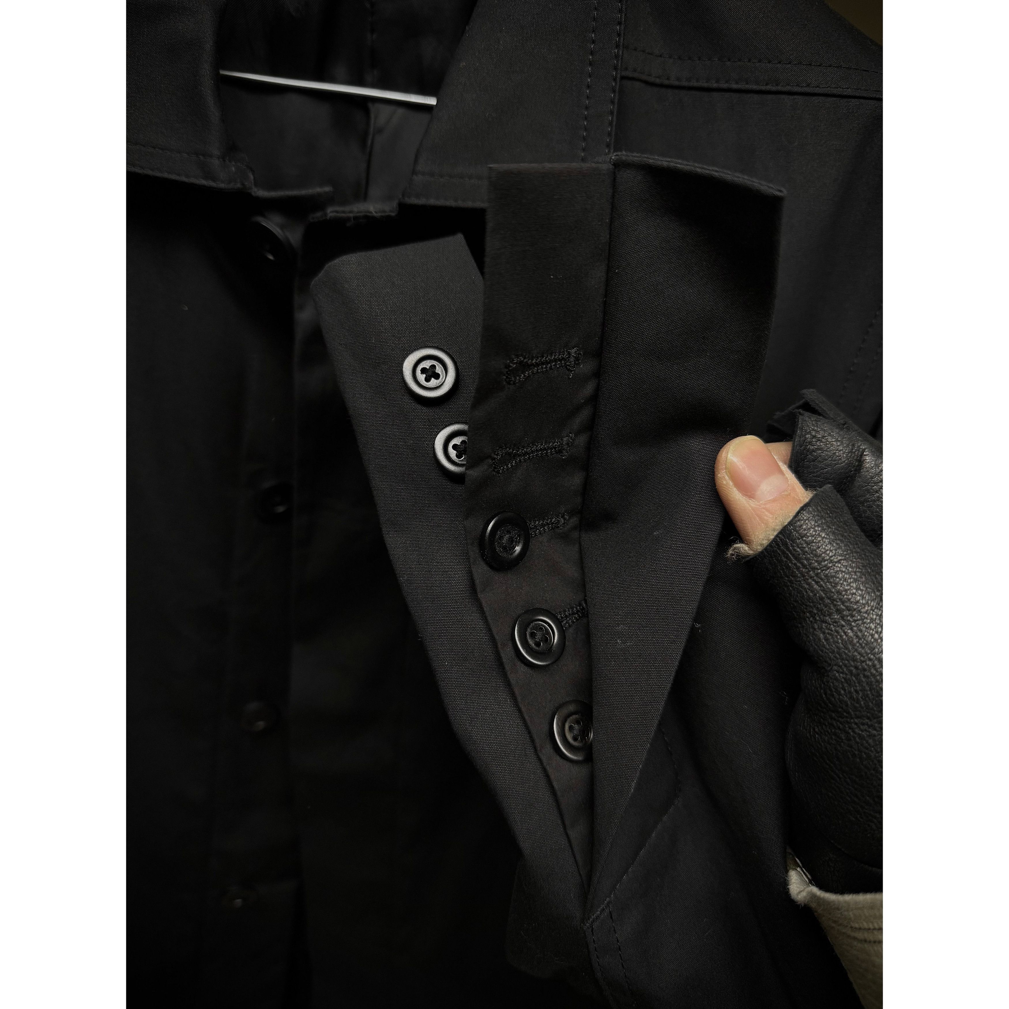Rick Owens Rick Owens DRKSHDW SS17 “WALRUS” Cotton Mac Work Coat Size US M / EU 48-50 / 2 - 5 Thumbnail