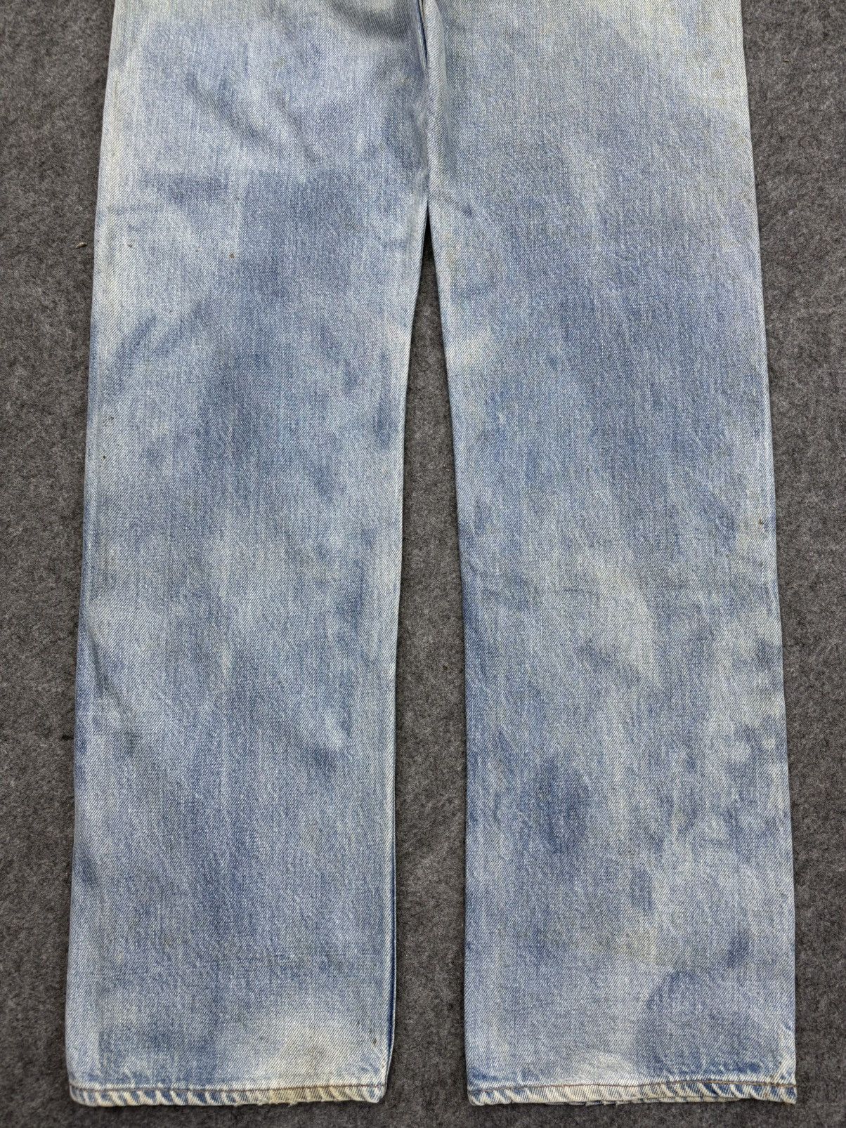 Levi's Vintage 80s Levis 501 Button #6 Selvedge USA Denim F791 Size US 28 / EU 44 - 15 Thumbnail