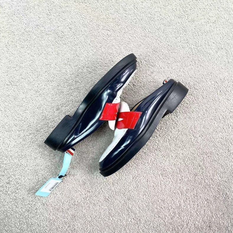 Thom Browne Thom Browne Red and white leather shoes Size US 6.5 / IT 36.5 - 4 Thumbnail