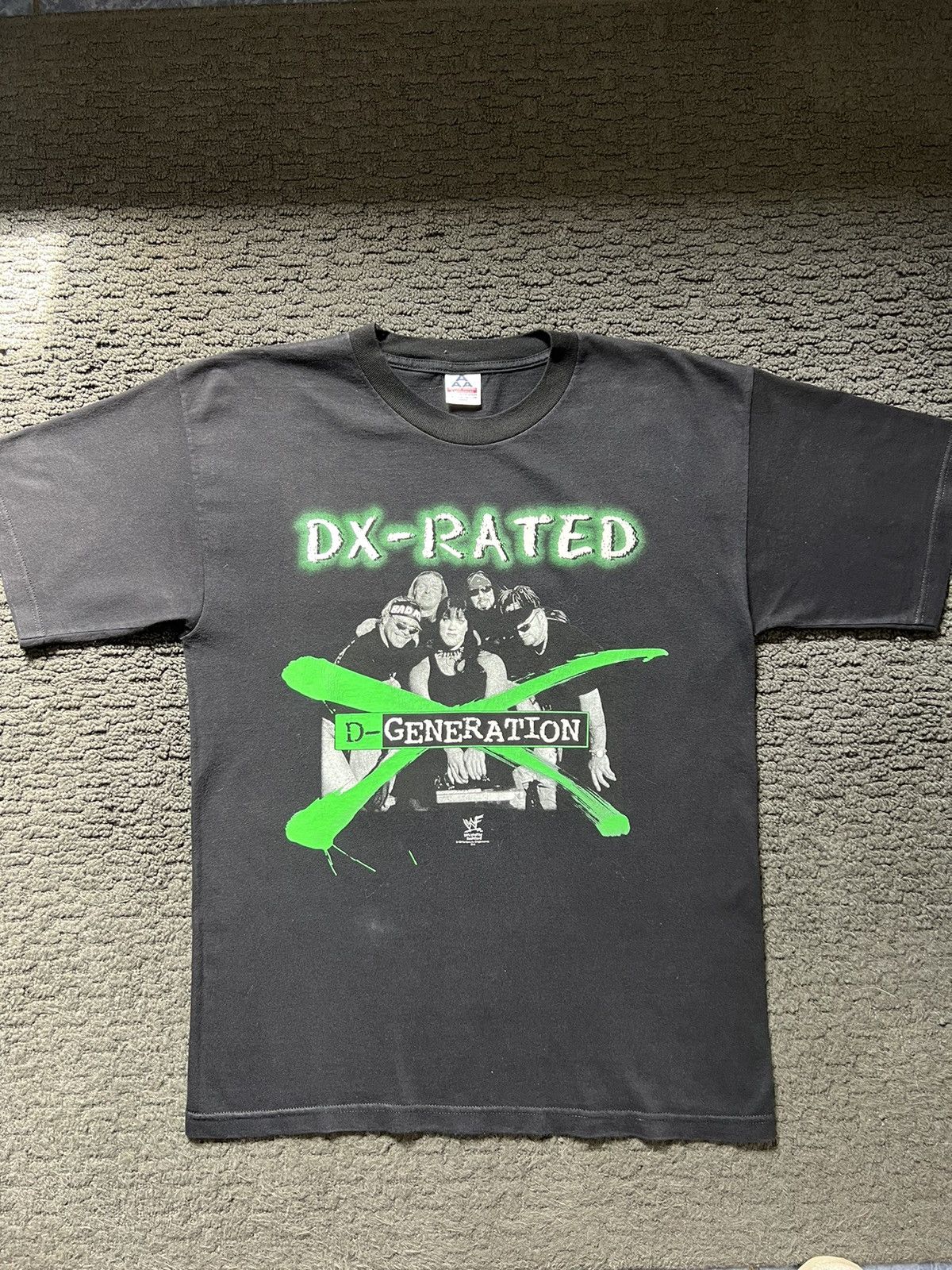 Vintage × WWF VINTAGE WWF “1998 DX-RATED” T-SHIRT BLACK SIZE LARGE Size US L / EU 52-54 / 3 - 1 Thumbnail