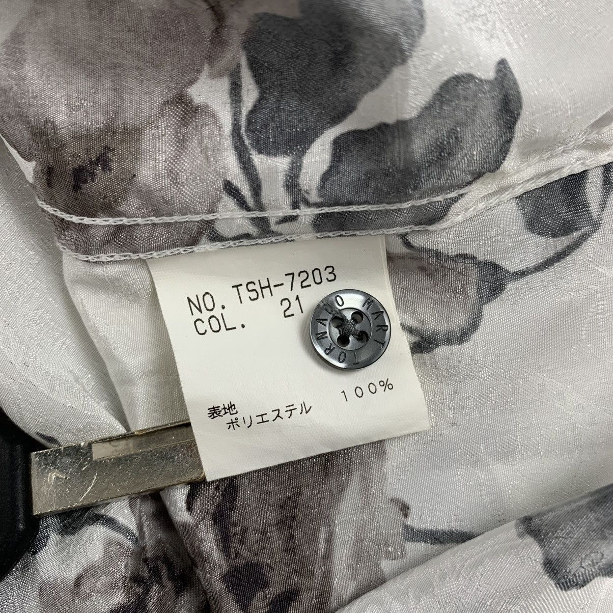 If Six Was Nine × Japanese Brand × Tornado Mart Tornado Mart Paisley Flower Shirt Size US L / EU 52-54 / 3 - 6 Thumbnail