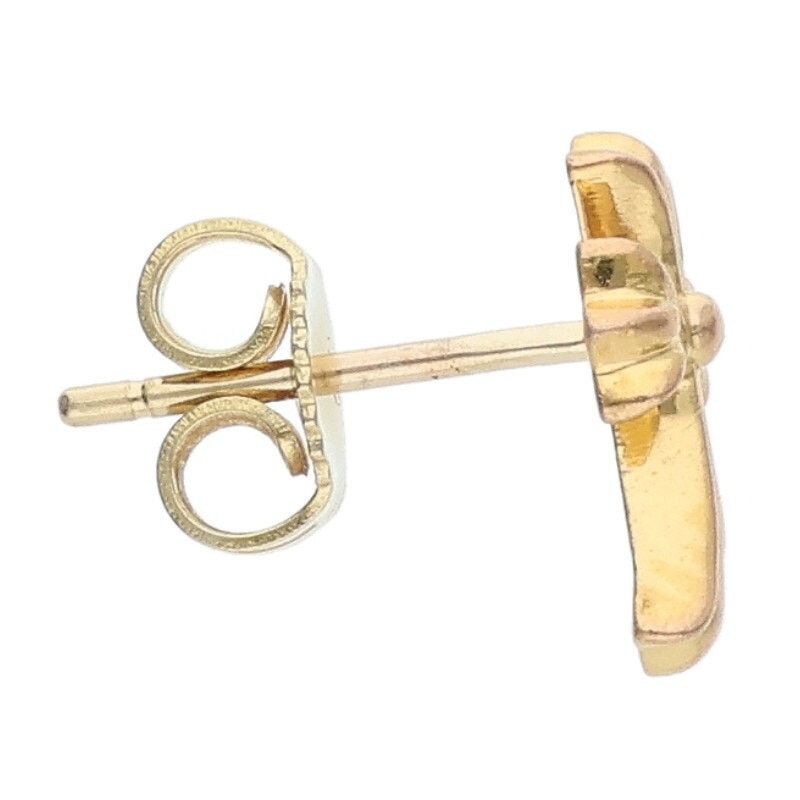 Chrome Hearts Chrome Hearts 22K Gold Cross Fat Stud Earring Size ONE SIZE - 5 Thumbnail