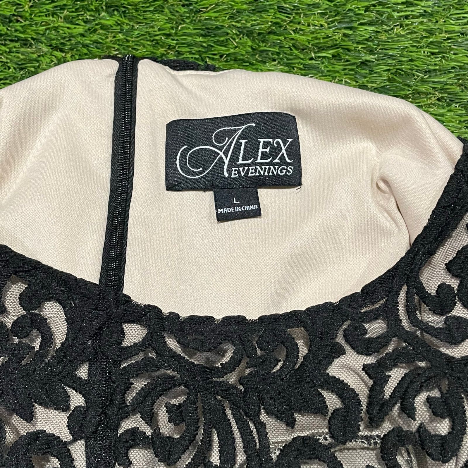 Alex Evenings Alex Evenings Elegant Eveningwear Size L / US 10 / IT 46 - 3 Thumbnail