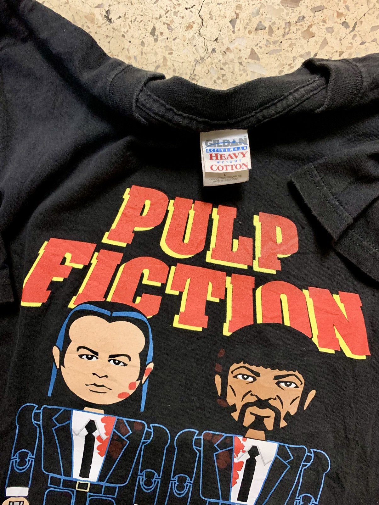 Vintage Vintage PULP FICTION LEGO TEE Size US L / EU 52-54 / 3 - 5 Thumbnail