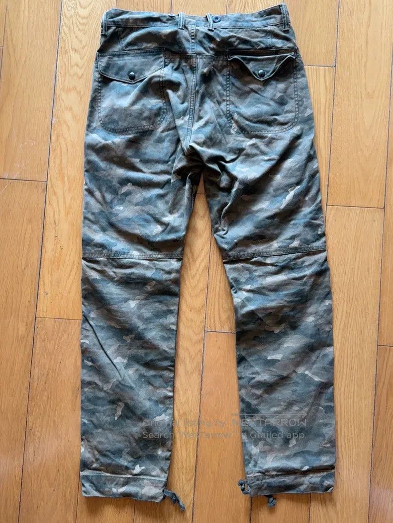 RRL Ralph Lauren RRL Ralph Lauren Thick camouflage pants Size US 32 / EU 48 - 3 Thumbnail