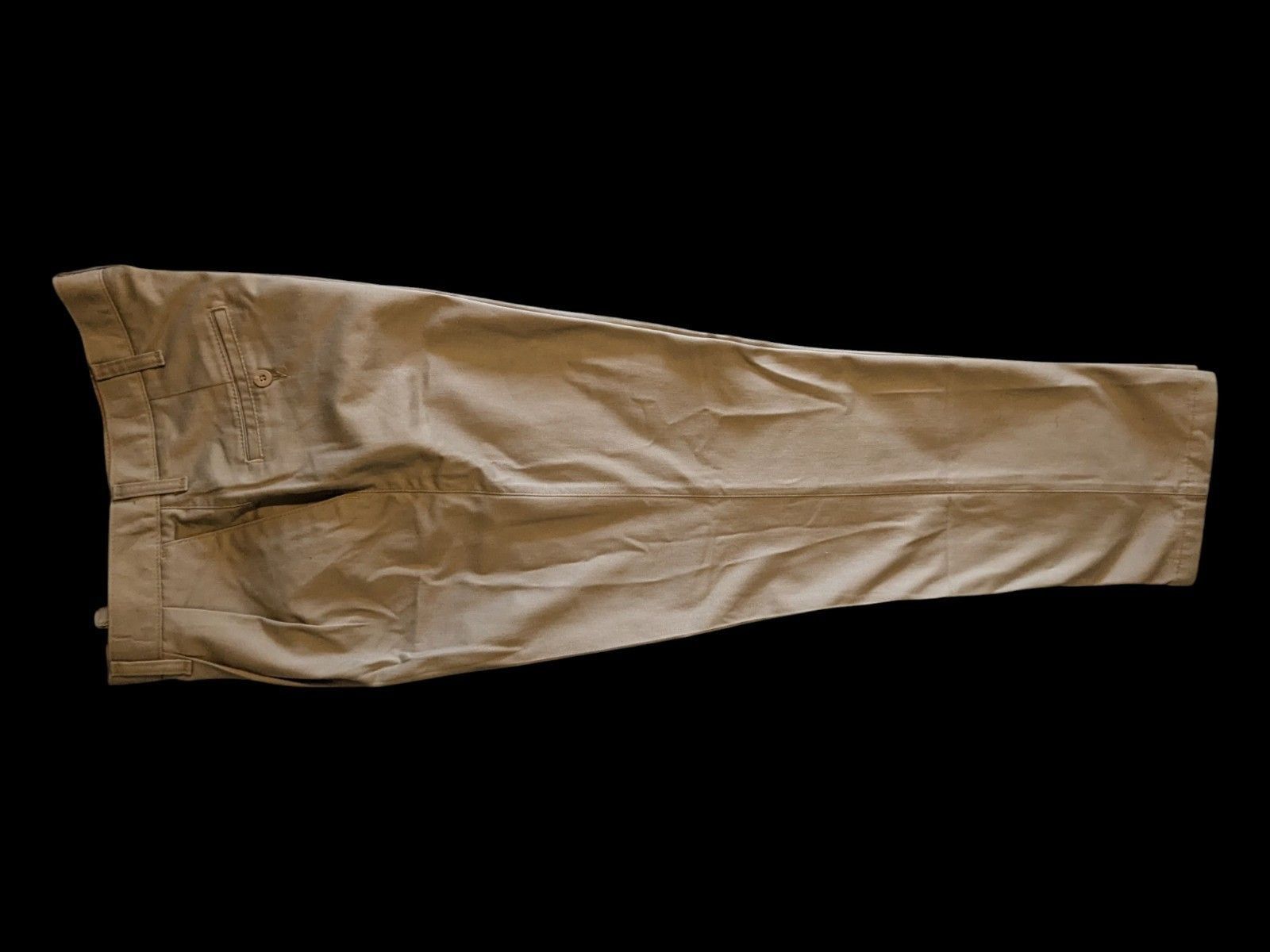 Wrangler Wrangler Riata Khaki Pants Mens 34x30 Beige Cotton 3 Pockets Size US 34 / EU 50 - 6 Thumbnail