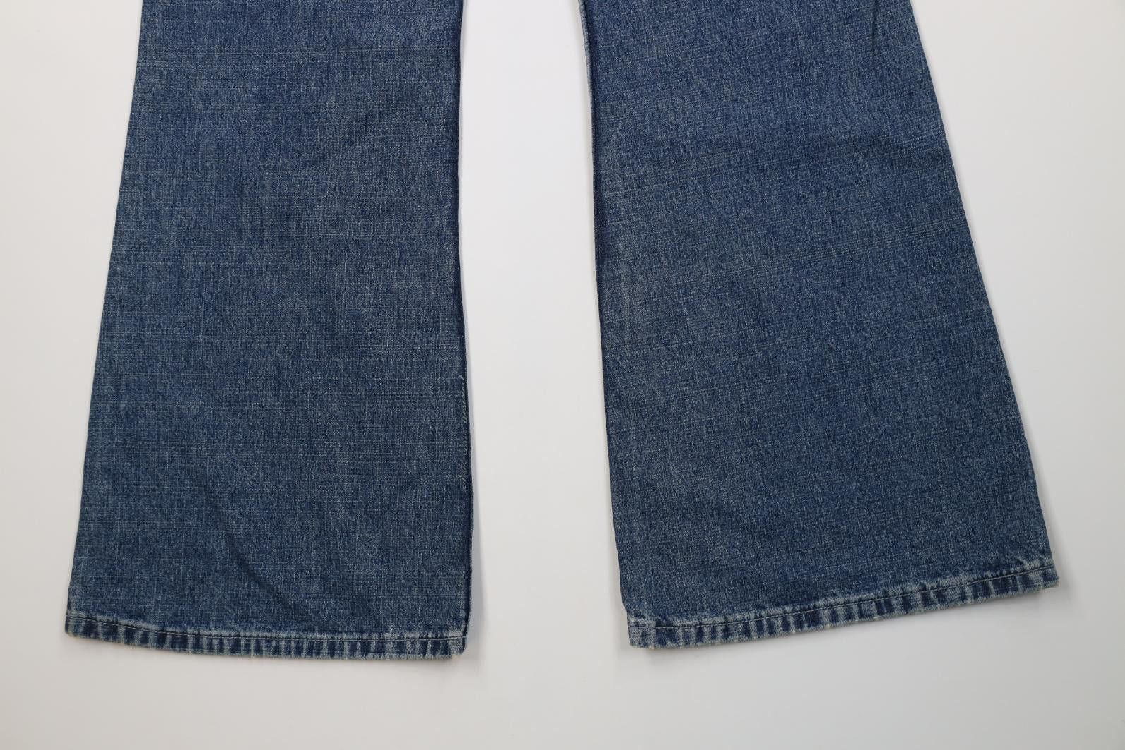 Vintage Deadstock Vintage Y2K 2005 Mossimo Flower Wide Leg Jeans Size 36" / US 14 / IT 50 - 15 Thumbnail