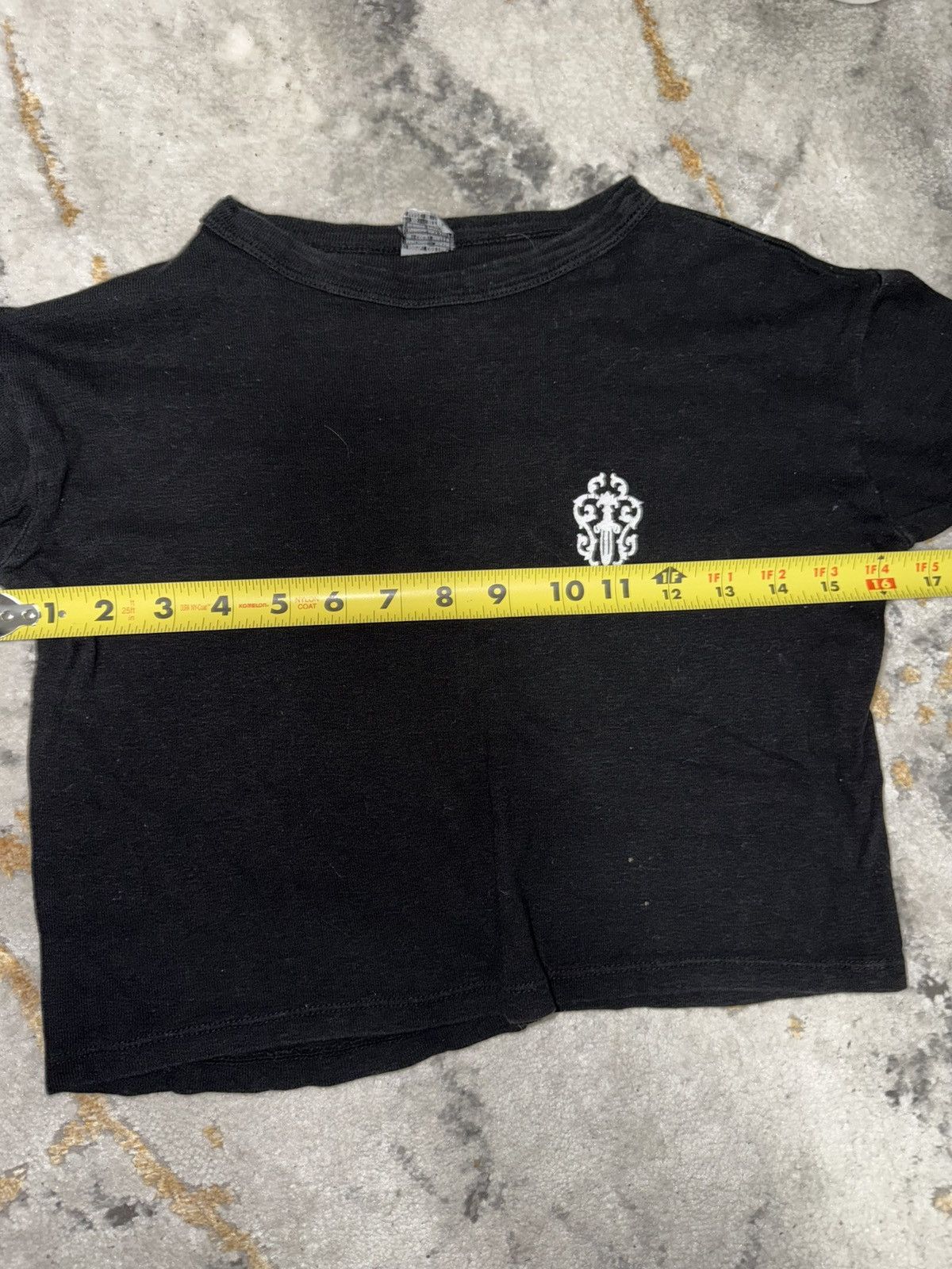 Chrome Hearts Chrome Hearts Long sleeve Dagger / Scroll / Vintage / Kids Size US XS / EU 42 / 0 - 2 Thumbnail