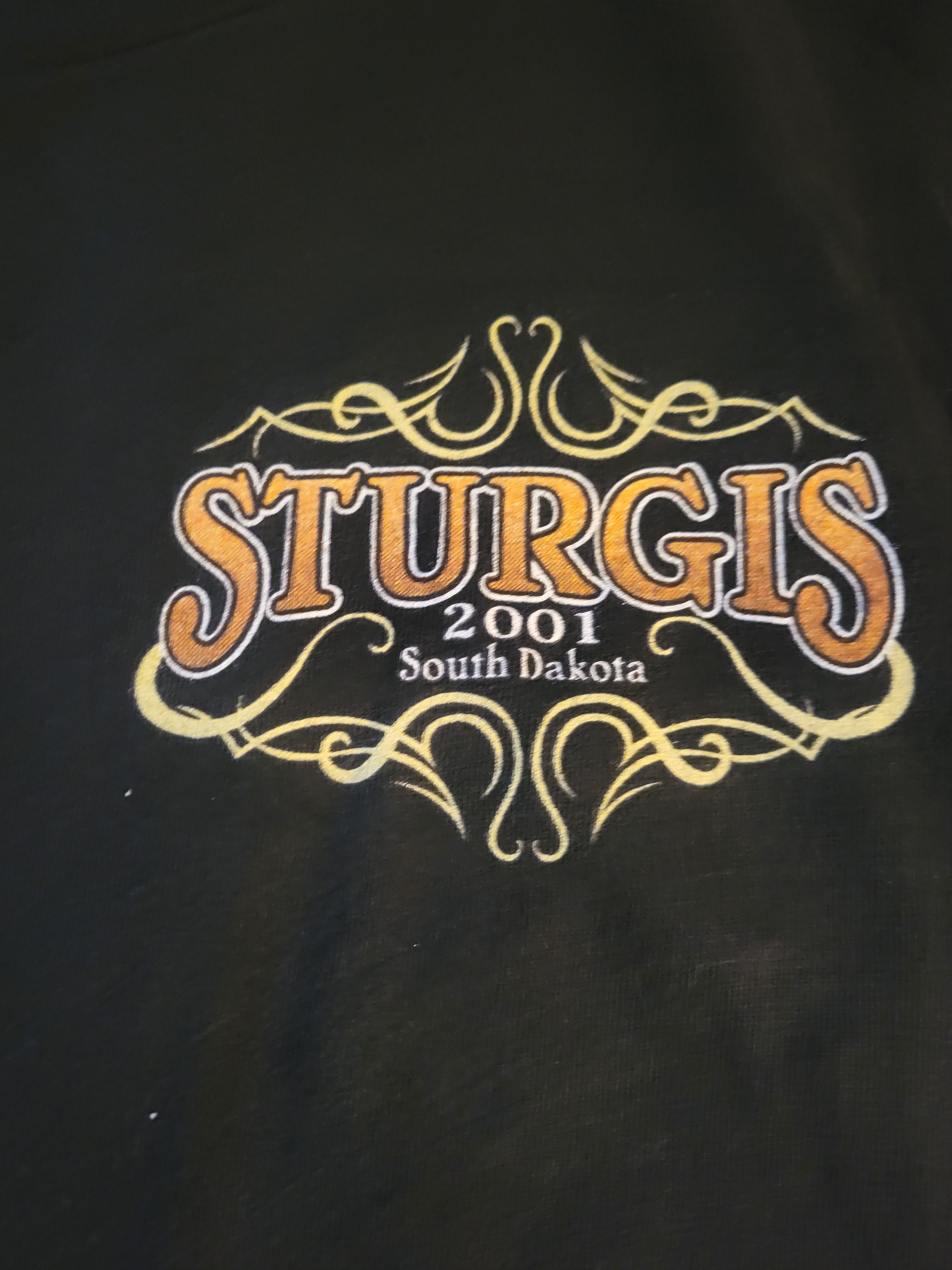 Harley Davidson Harley Davison vintage 2001 Sturgis t shirt Size US XL / EU 56 / 4 - 1 Thumbnail