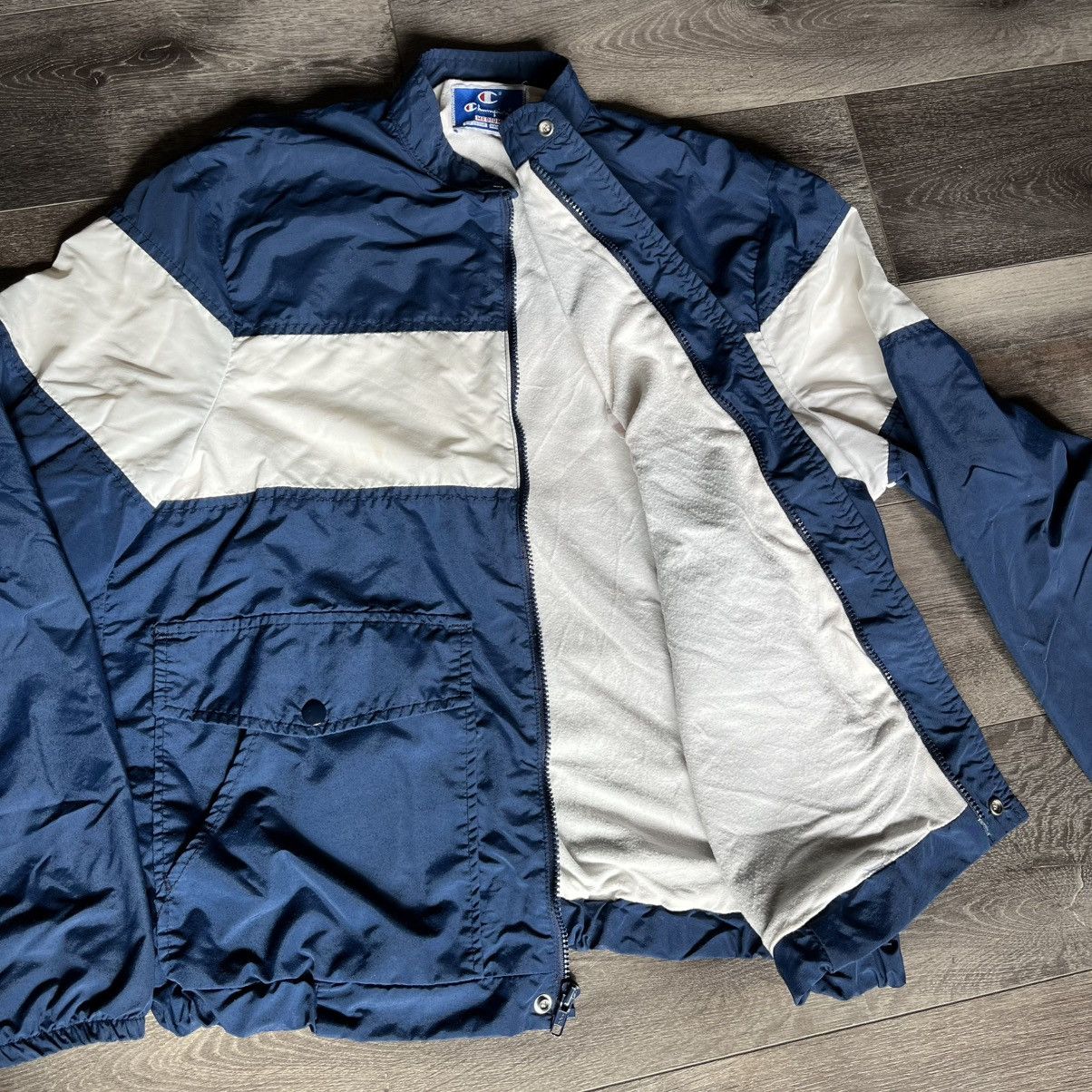 Champion × Vintage Vintage 1980s Champion Notre Dame Nylon Zip Coaches Jacket Size US M / EU 48-50 / 2 - 9 Thumbnail