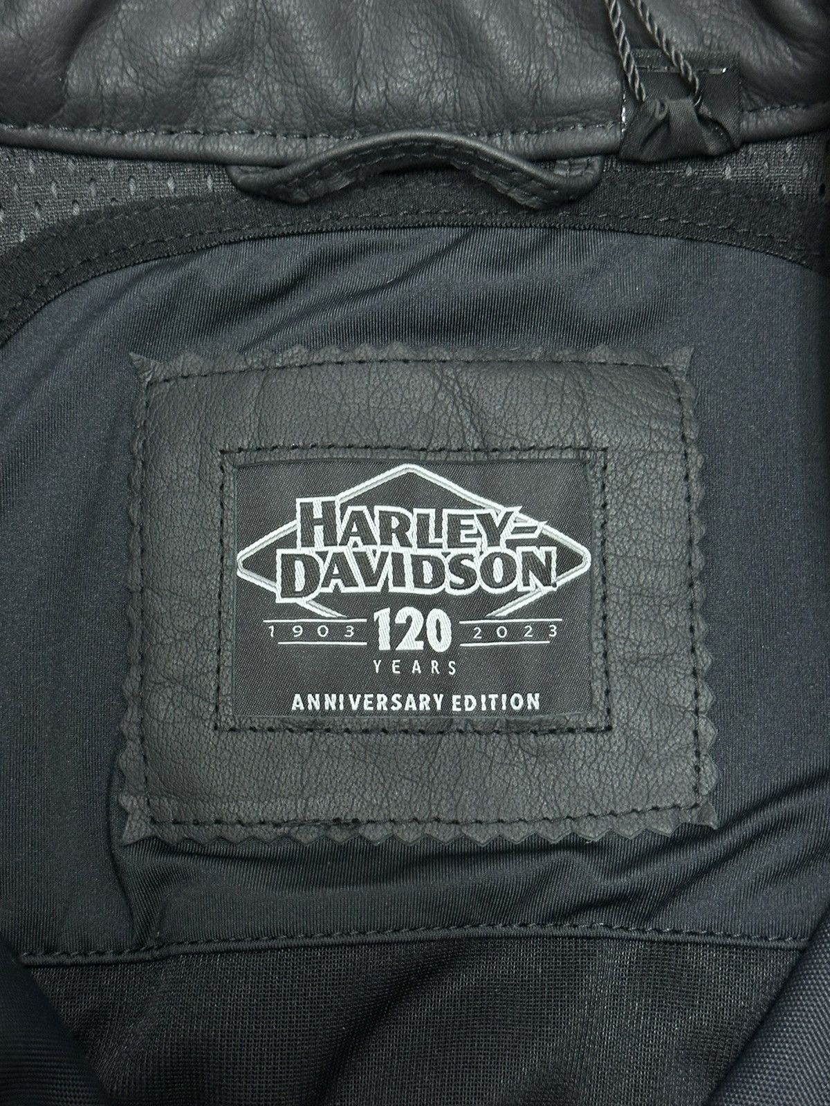 Harley Davidson Harley Davidson 120th Anniversary Revelry Leather Jacket XL Size US XL / EU 56 / 4 - 10 Thumbnail