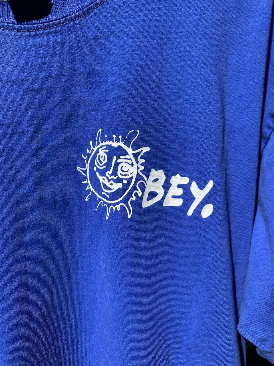 Obey Blue Vintage Obey Unholy Disorder Graphic Print Tee Large Size US L / EU 52-54 / 3 - 3 Thumbnail
