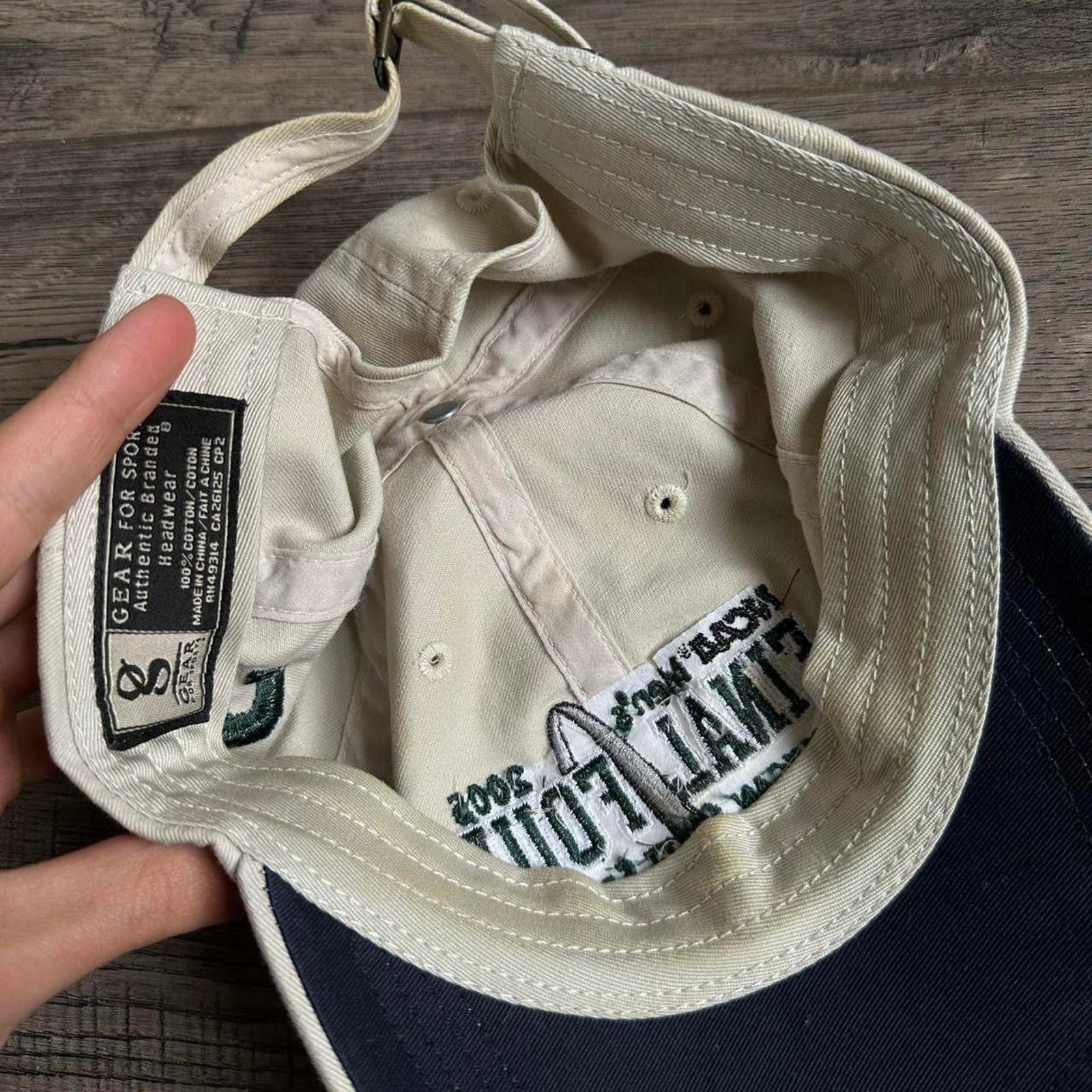 Vintage Vintage 2005 MSU Michigan State Final Four College hAT Size ONE SIZE - 8 Thumbnail