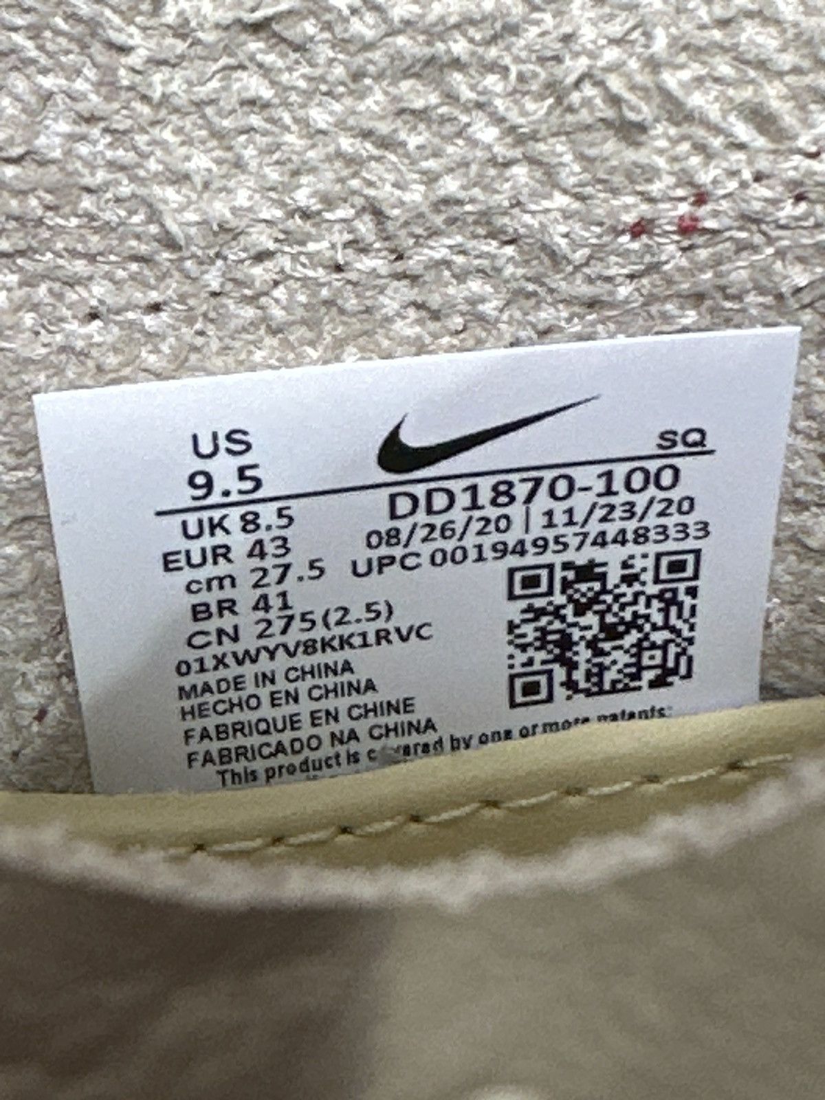 CLOT × Nike Nike Air Max 1 Clot Size US 9.5 / EU 42-43 - 6 Thumbnail