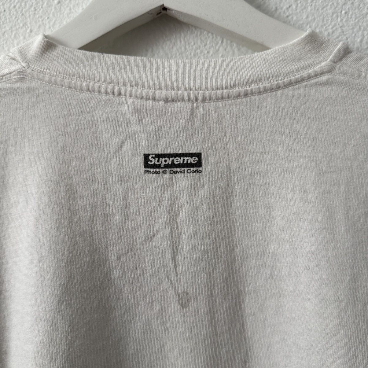 Supreme Supreme Men's White and Cream T-shirt Size US M / EU 48-50 / 2 - 4 Thumbnail