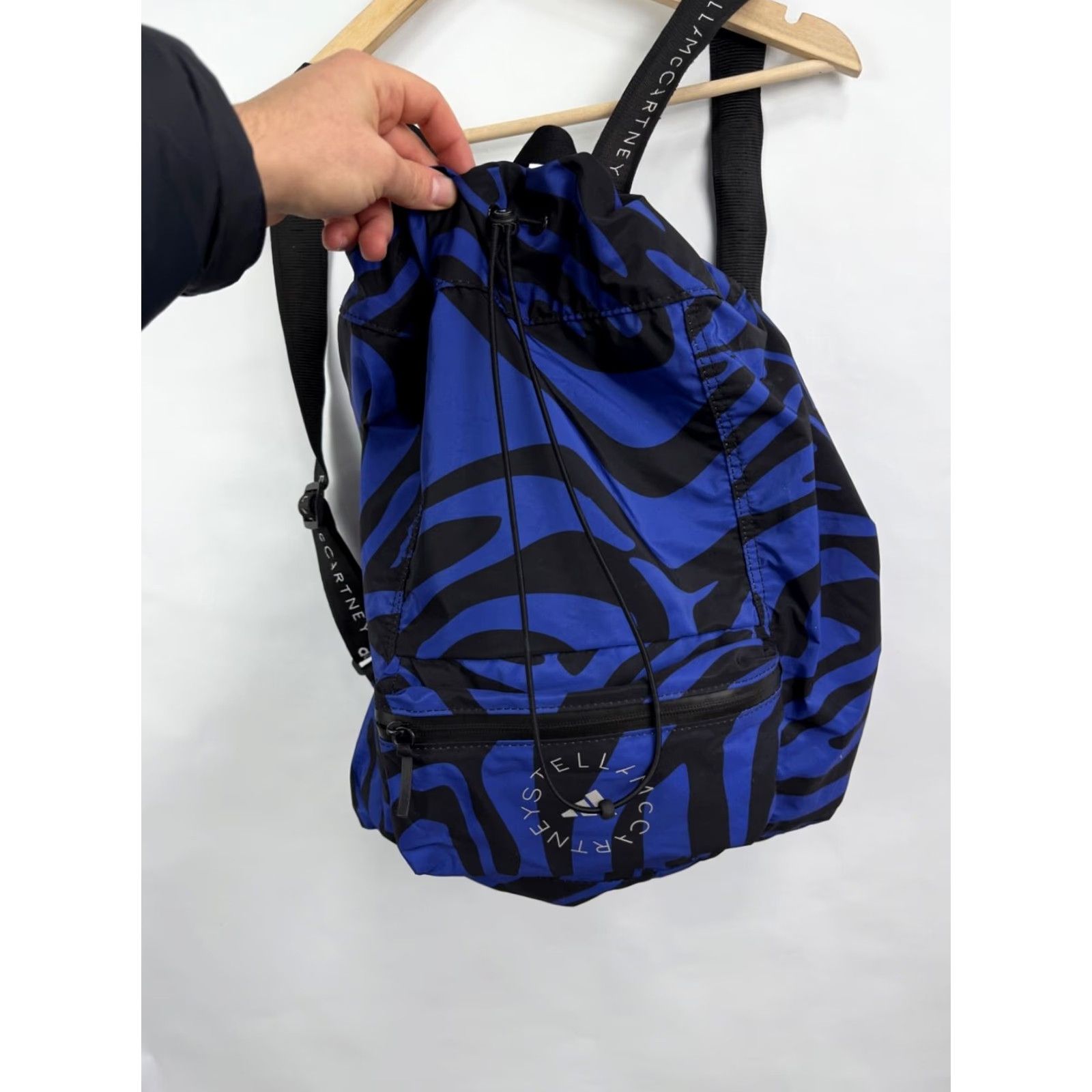 Stella McCartney VINTAGE Adidas Stella McCartney Bagpack Backpack Women OS multicolor Retro 90s Hype Mens Womens Girls Boys Size ONE SIZE - 4 Thumbnail