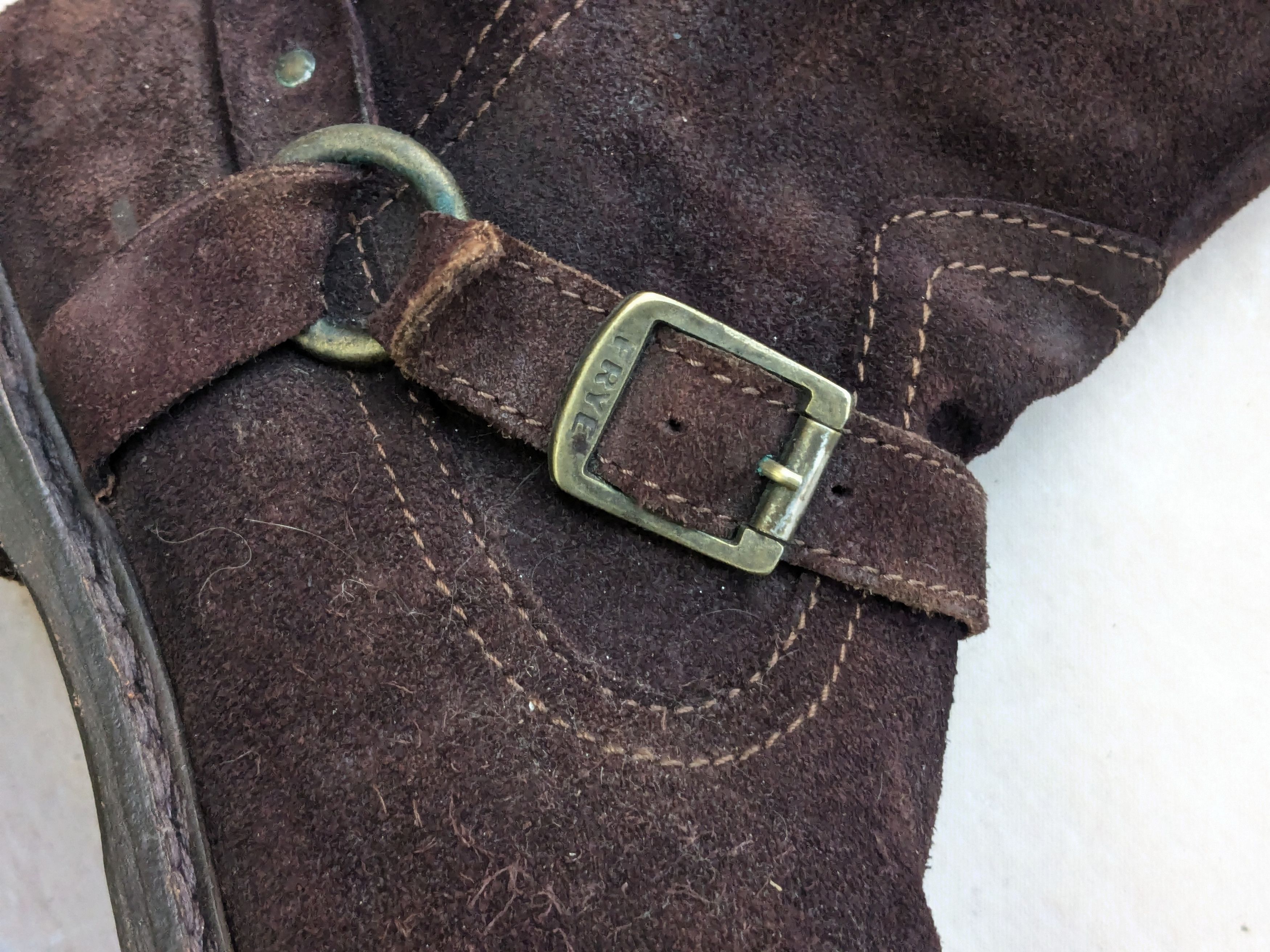 Frye Frye Engineer Boots Brown Leather 9 D Motorcycle Biker Size US 9 / EU 42 - 11 Thumbnail