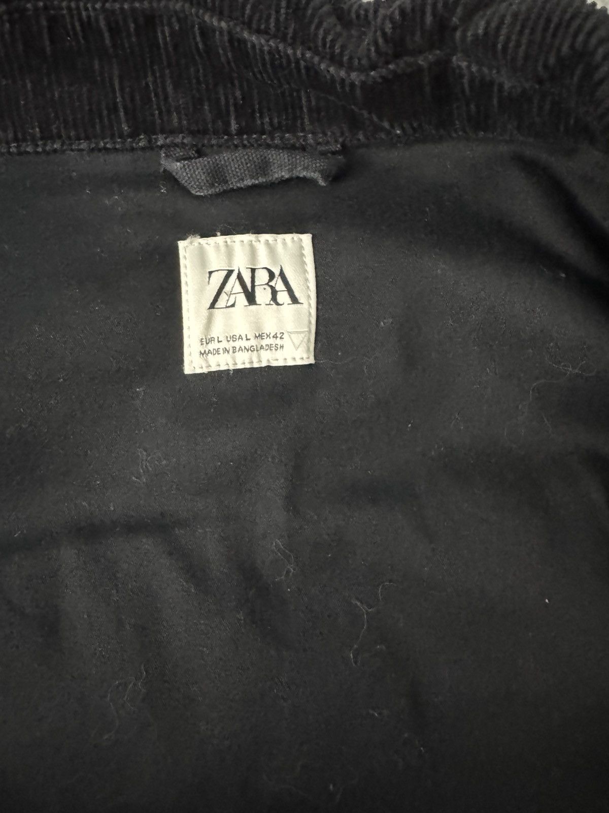 Zara Black Workwear Shirt Jacket - L Size US L / EU 52-54 / 3 - 3 Thumbnail