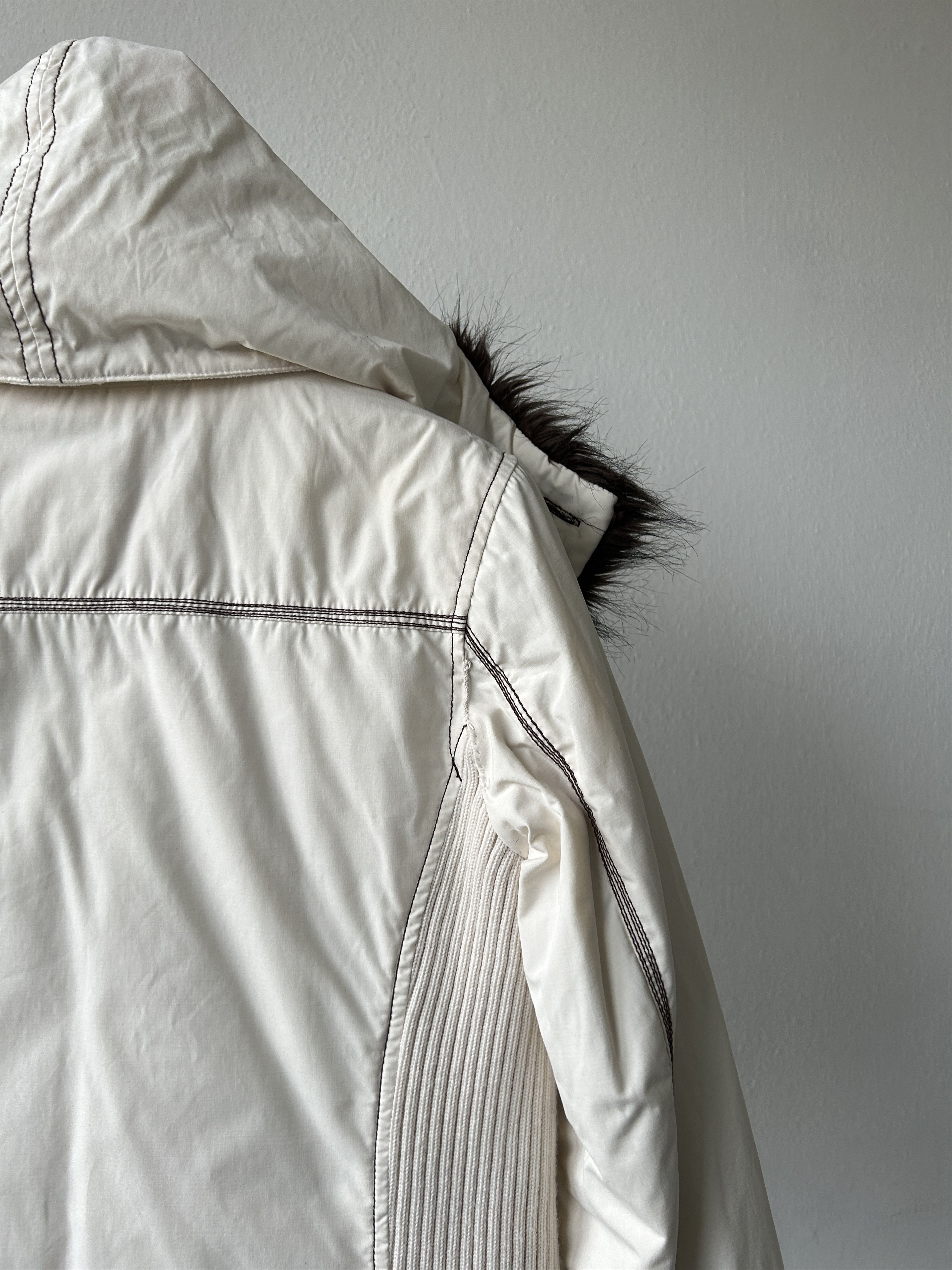 Miss Sixty Archive y2k Miss Sixty faux fur lined hooded bomber Size XL / US 12-14 / IT 48-50 - 12 Thumbnail