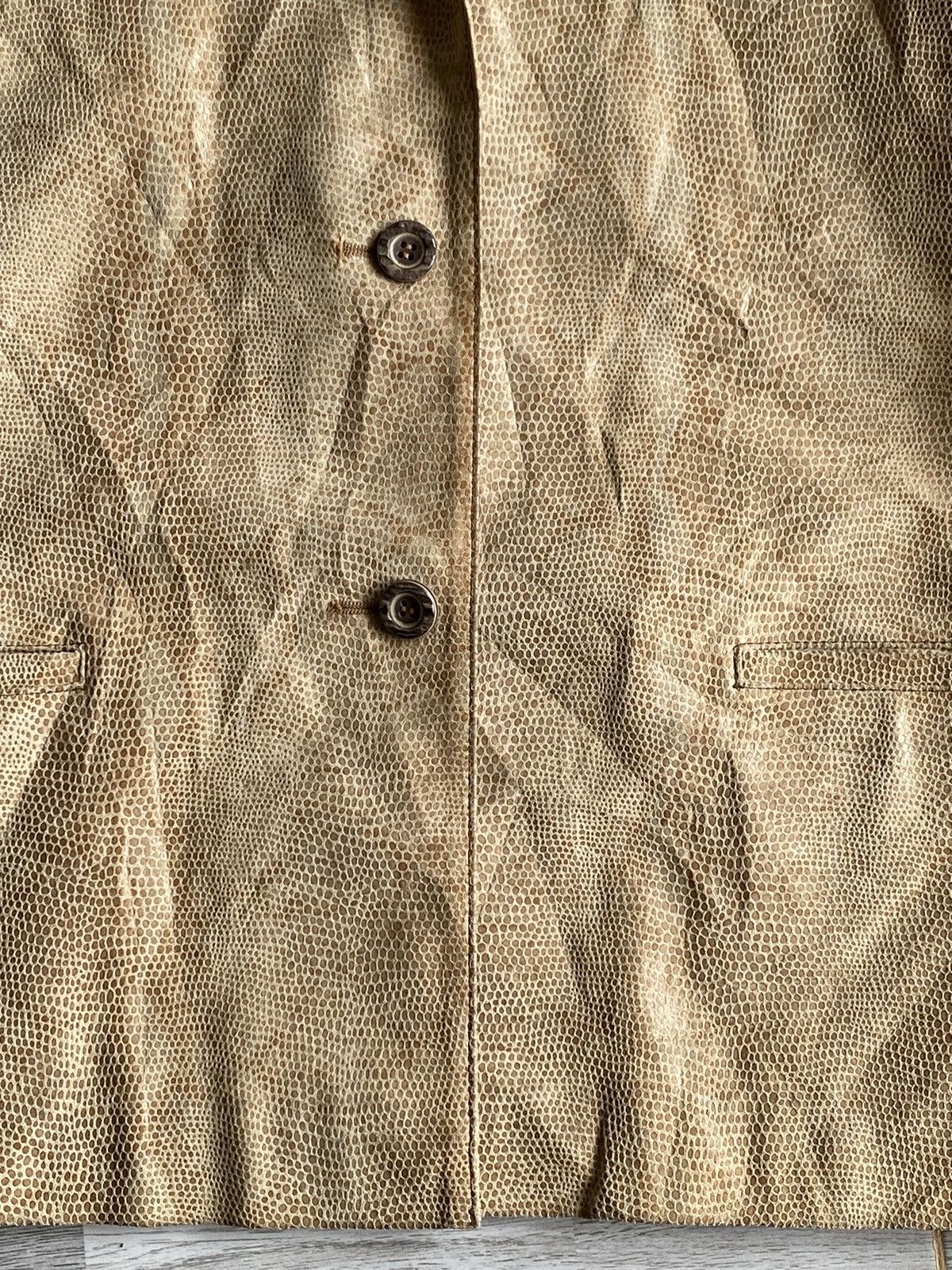 20471120 × Vintage Japanese Brand Leather Jacket Size L / US 10 / IT 46 - 7 Thumbnail