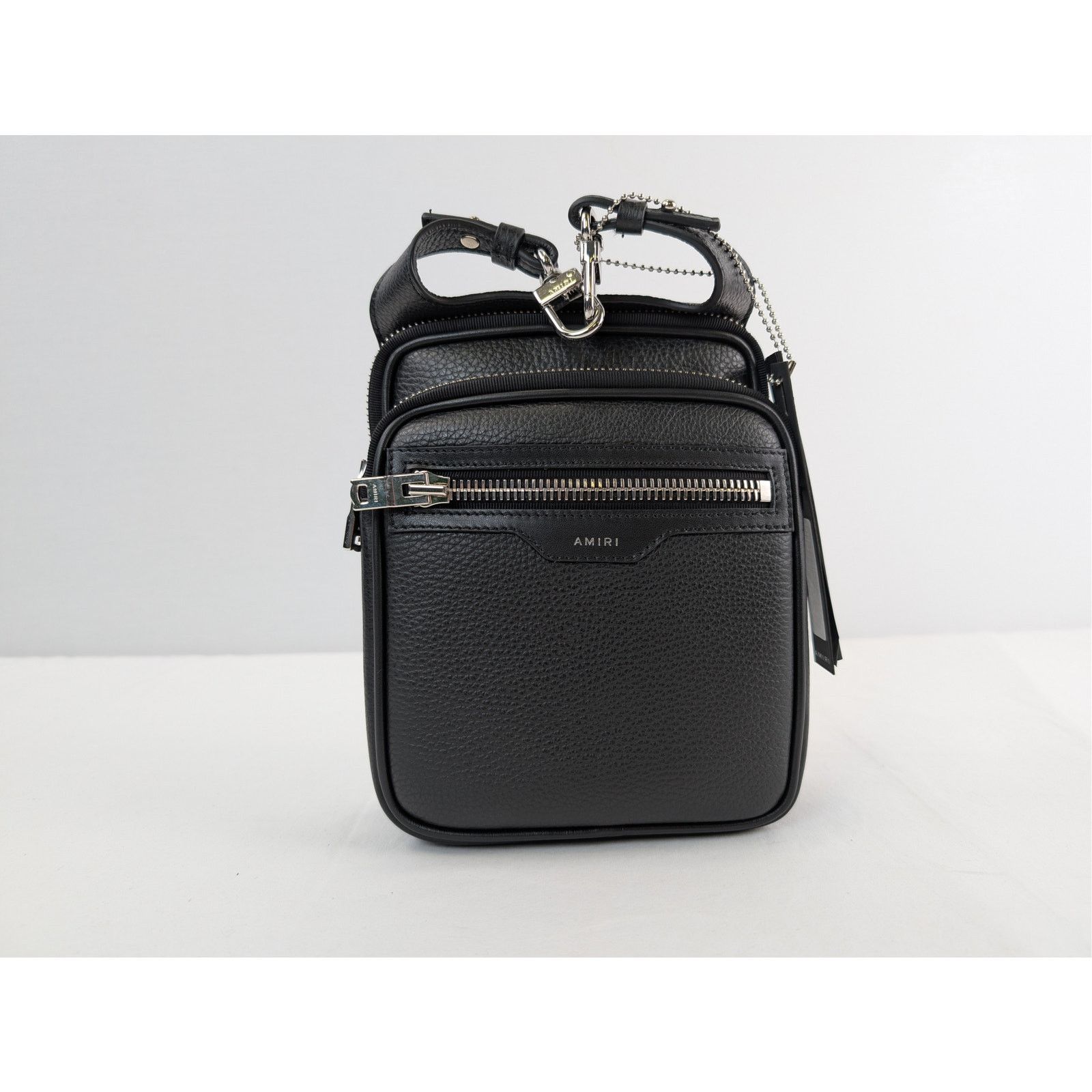 Amiri o1rshd1 Size: OS / Pebbled Napa Hip Pouch Bag in Black Size ONE SIZE - 2 Thumbnail