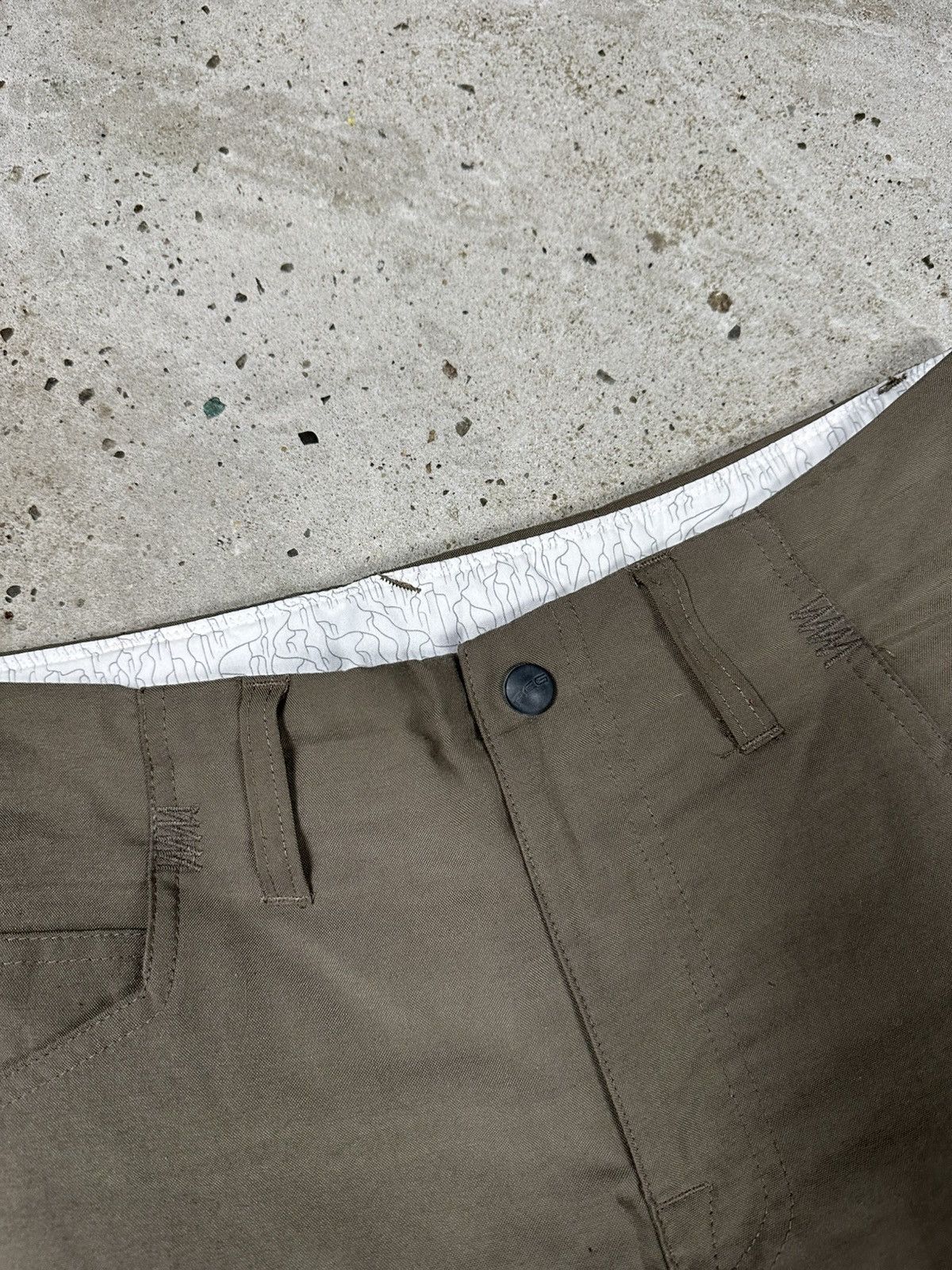 Nike ACG Vintage Y2K Nike ACG Baggy Brown Cargo Pants Insulated Size US 30 / EU 46 - 9 Thumbnail