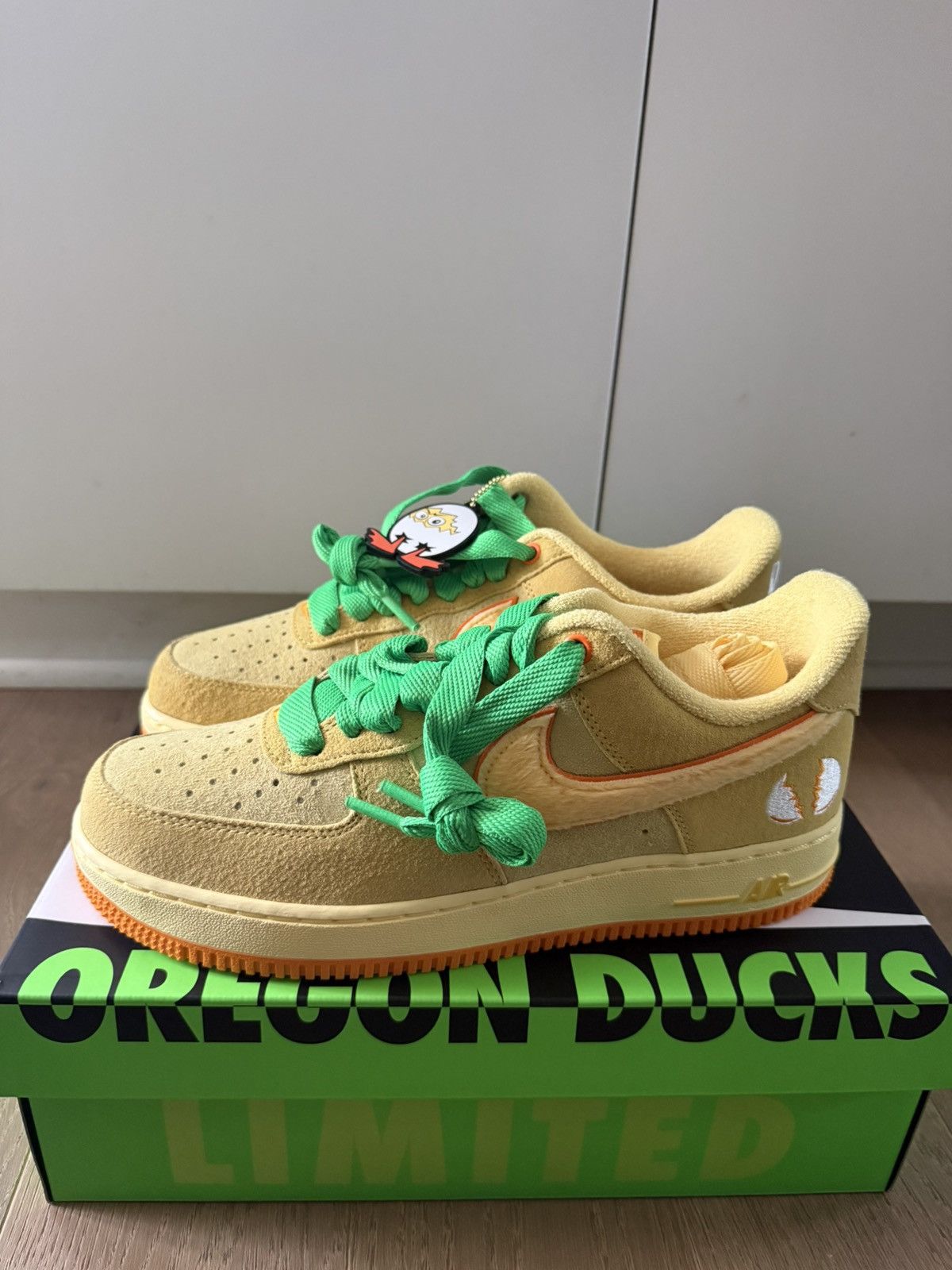 Nike Nike Air Force 1 DOAF Oregon 'Duck or Egg' PE Size 8.5 Size US 8.5 / EU 41-42 - 3 Thumbnail