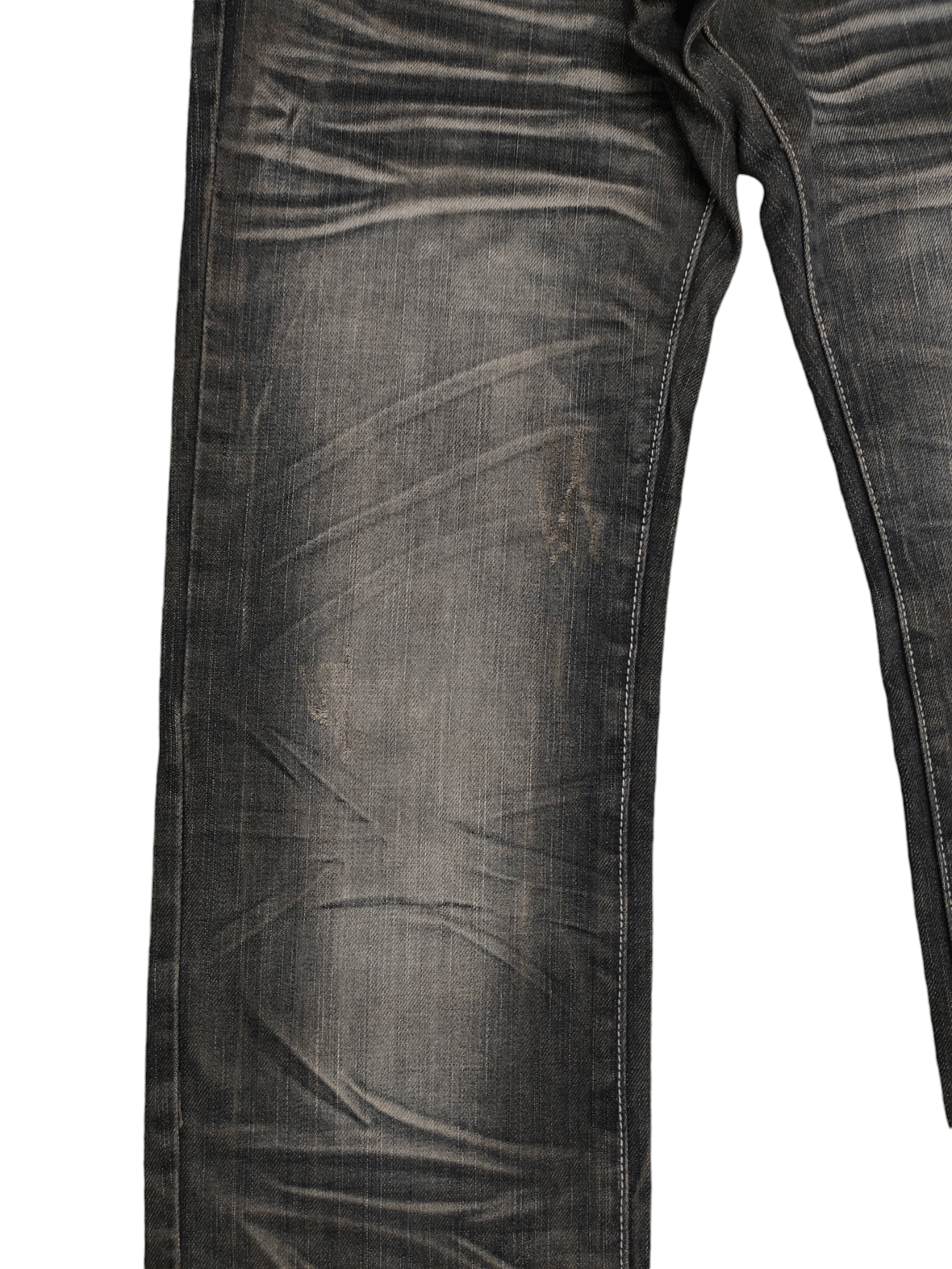 Comme des Garcons × Undercover Vintage Clone Devgru Clawmark Distress Faded Denim Jeans Size US 30 / EU 46 - 7 Thumbnail