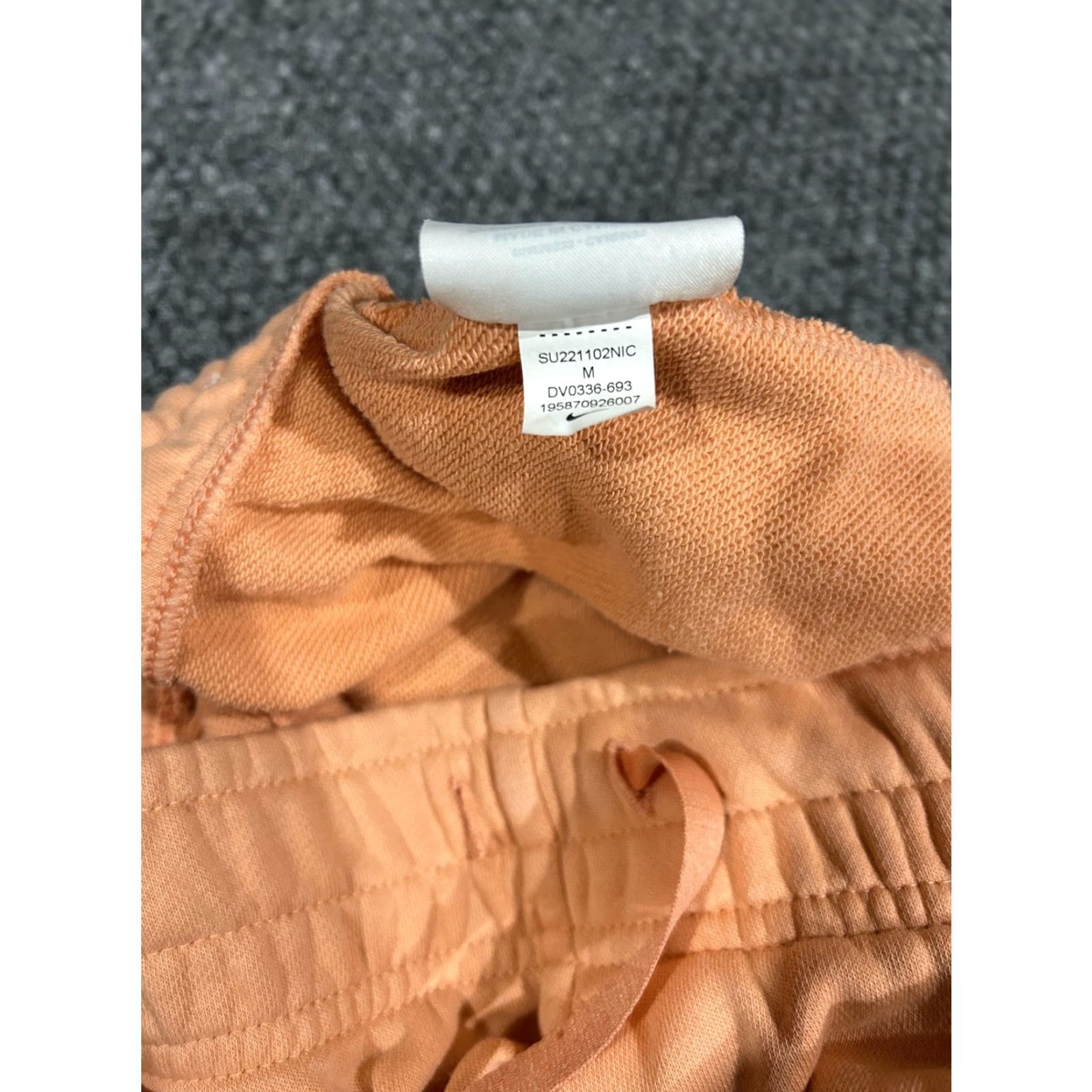 Nike Nike Sweatpants Mens Medium Orange French Terry Joggers Big Swoosh Athletic Size US 31 - 7 Thumbnail