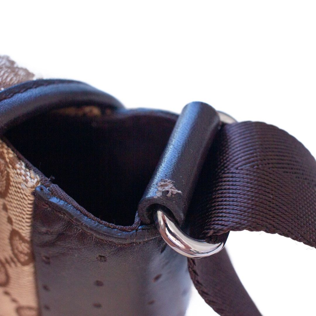 Gucci × Tom Ford 1,7k$ GUCCI Double Belt Flap Unisex Messenger GG Monogram Size ONE SIZE - 8 Thumbnail