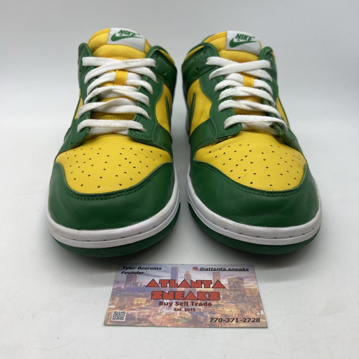 Nike Nike dunk low Brazil Size US 10.5 / EU 43-44 - 2 Thumbnail