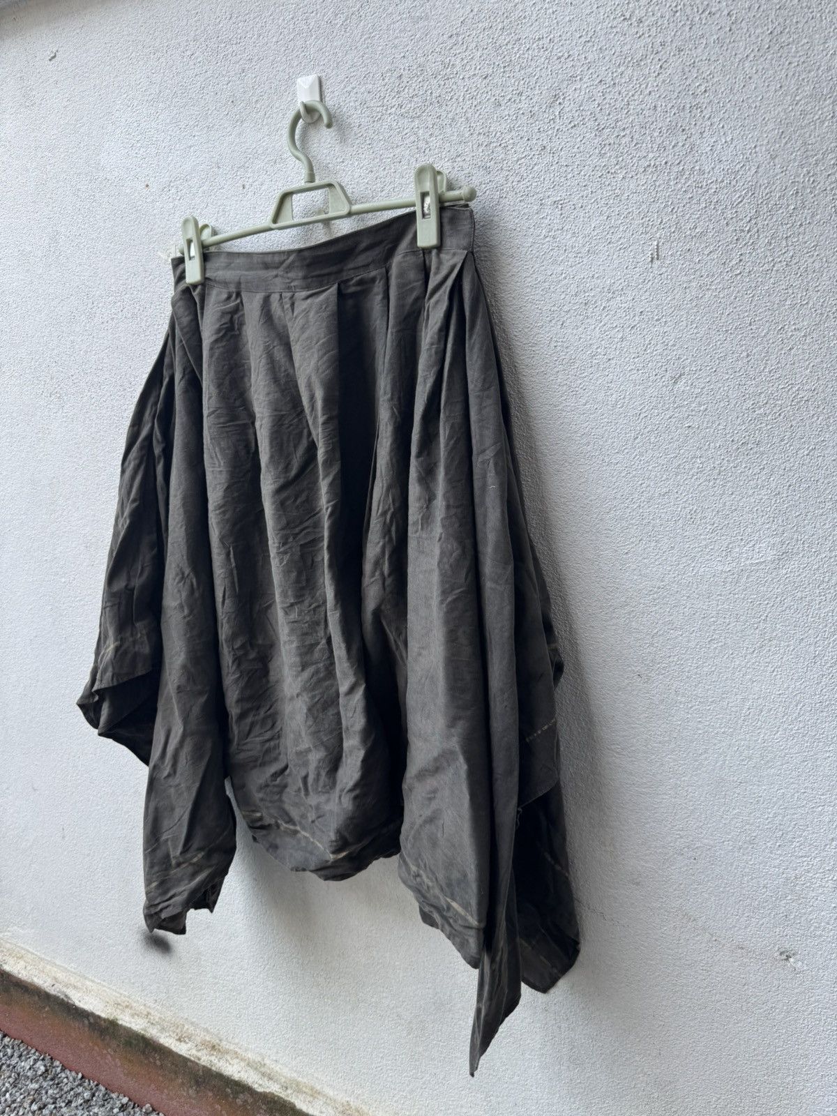 Yohji Yamamoto YOHJI YANAGISAWA SKIRT Size 28" / US 6 / IT 42 - 3 Thumbnail