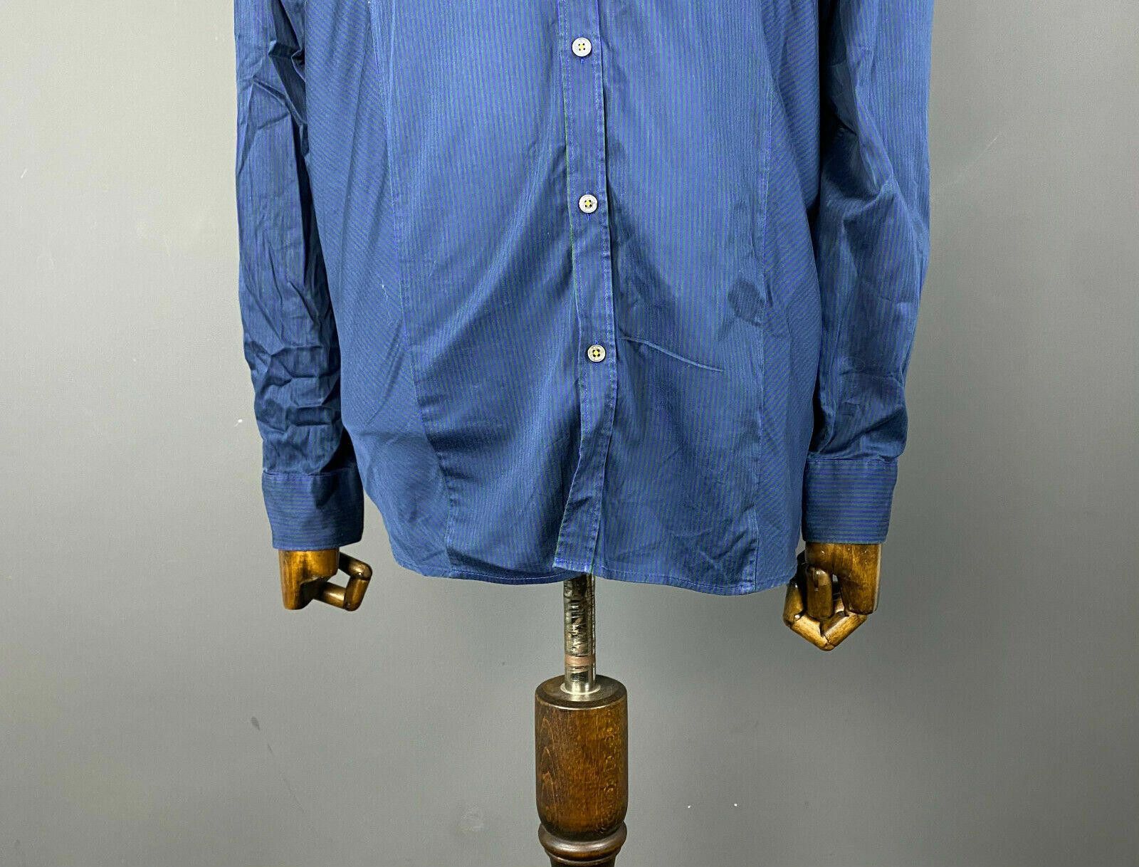 Ted Baker Men Ted Baker London Blue Stripe Button Up Shirt Size 6 Size US M / EU 48-50 / 2 - 3 Thumbnail
