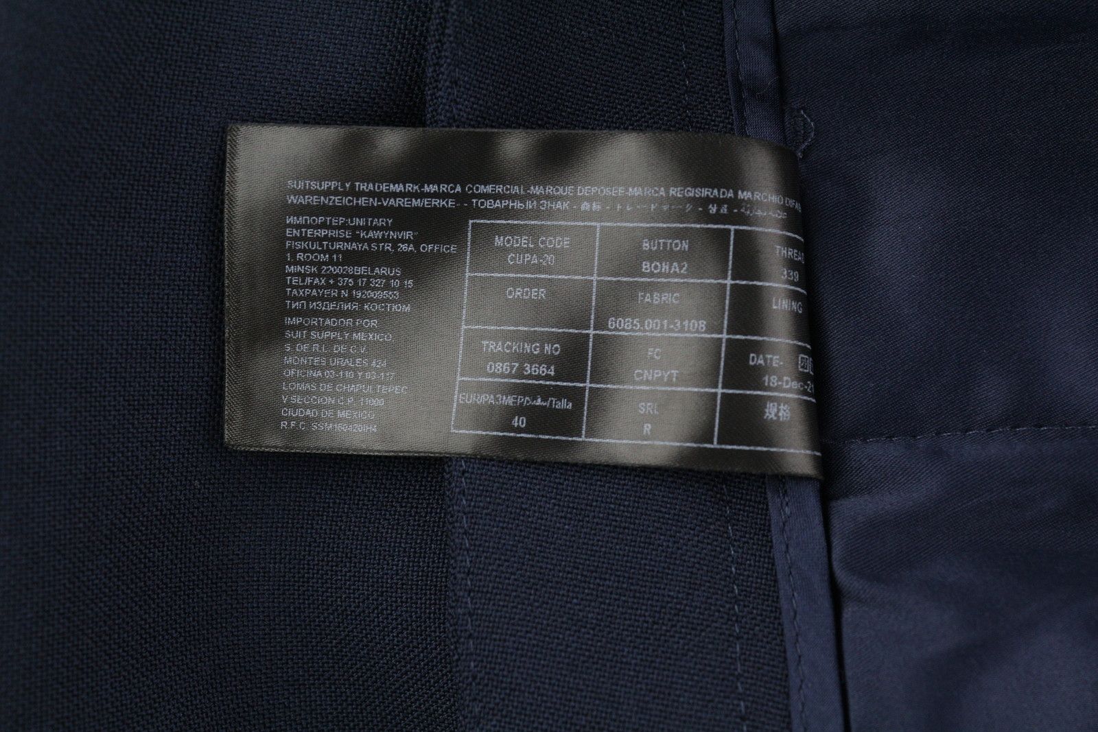 Other ROBIN EU40 Dark Blue Wool Blend Flare Trousers 84341 Size 30" / US 8 / IT 44 - 8 Thumbnail