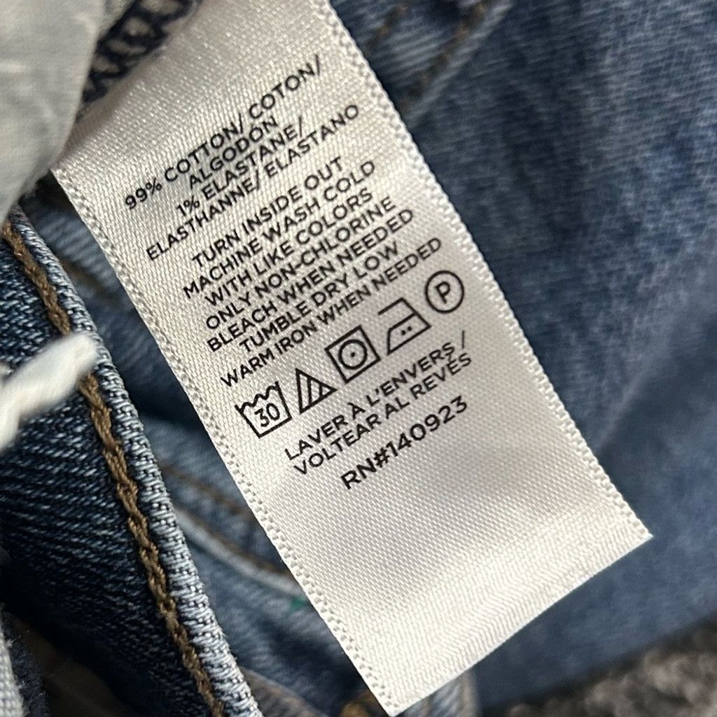 Loft LOFT blue petite high-waisted skinny ankle jeans Size 10 Size 32" / US 10 / IT 46 - 7 Thumbnail