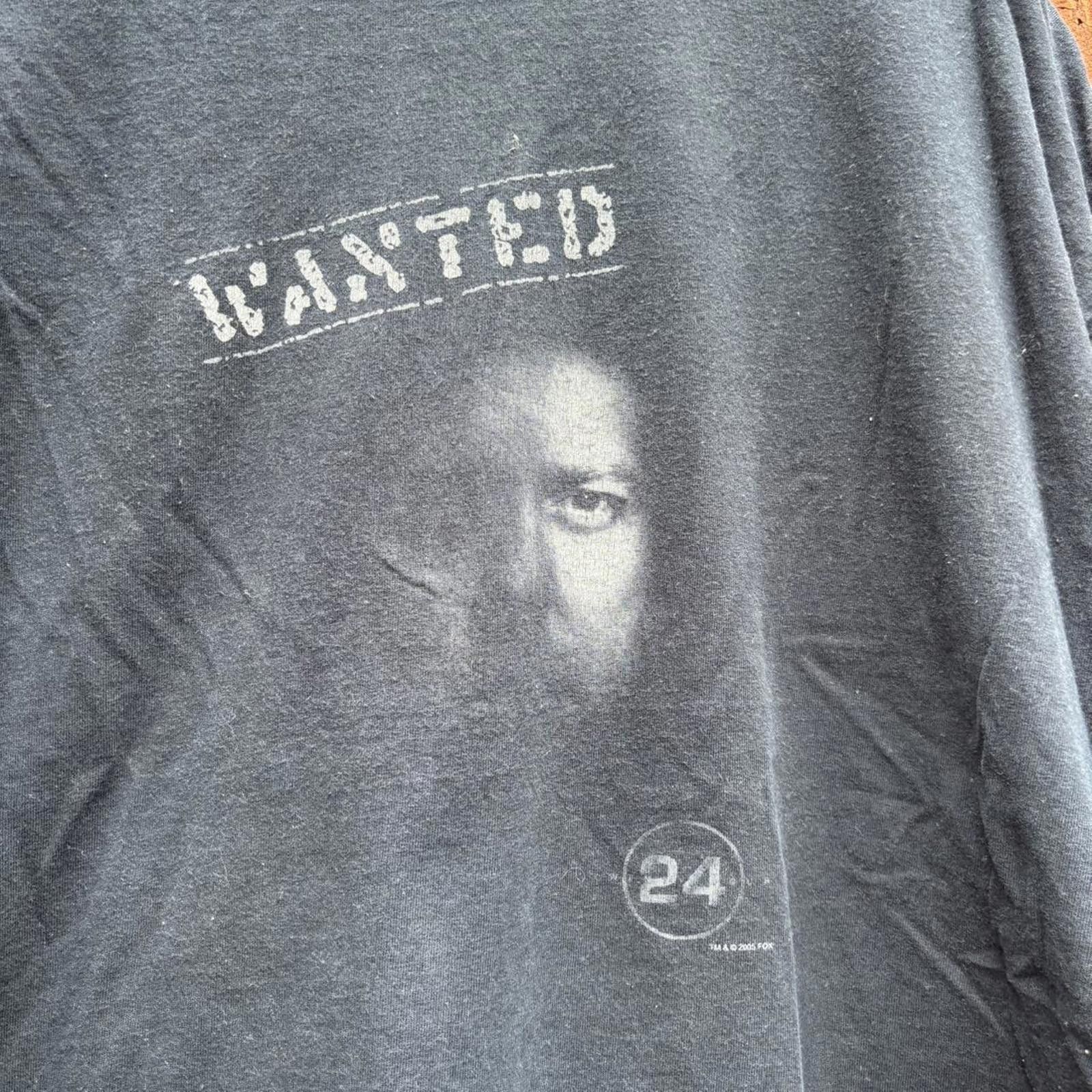 Gildan vintage wanted 24 jack bauer t shirt 2005 XXL Size US XXL / EU 58 / 5 - 3 Thumbnail