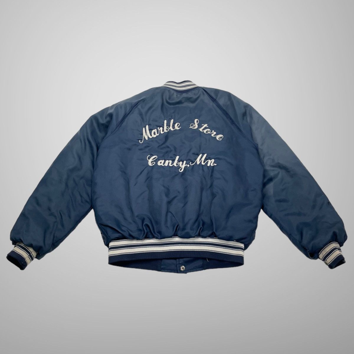 Vintage chain stitch bombers jacket