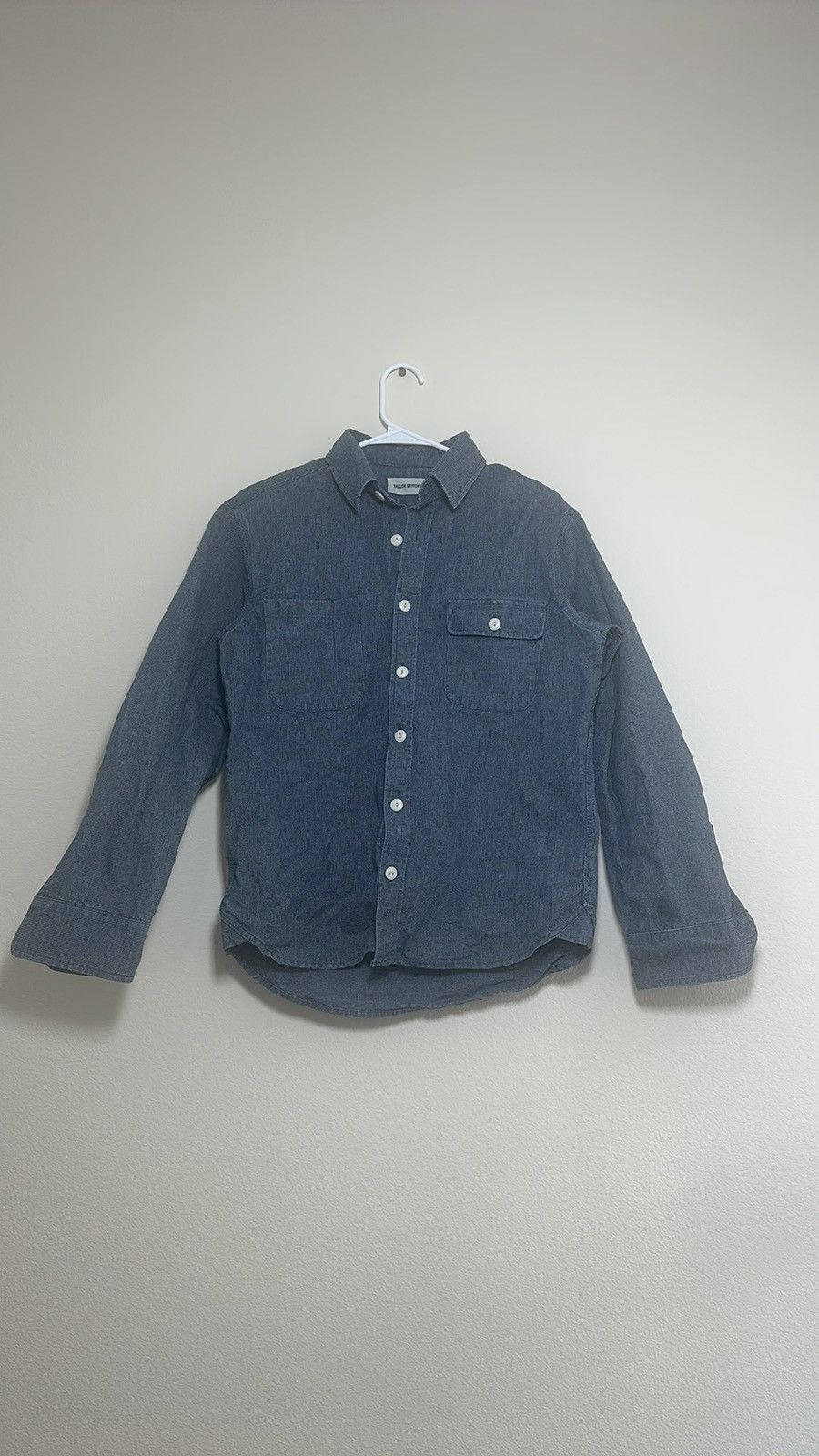 Taylor Stitch Taylor Stitch, CPO Jacket, Blue with White, Size S/M (38) Size US S / EU 44-46 / 1 - 2 Thumbnail