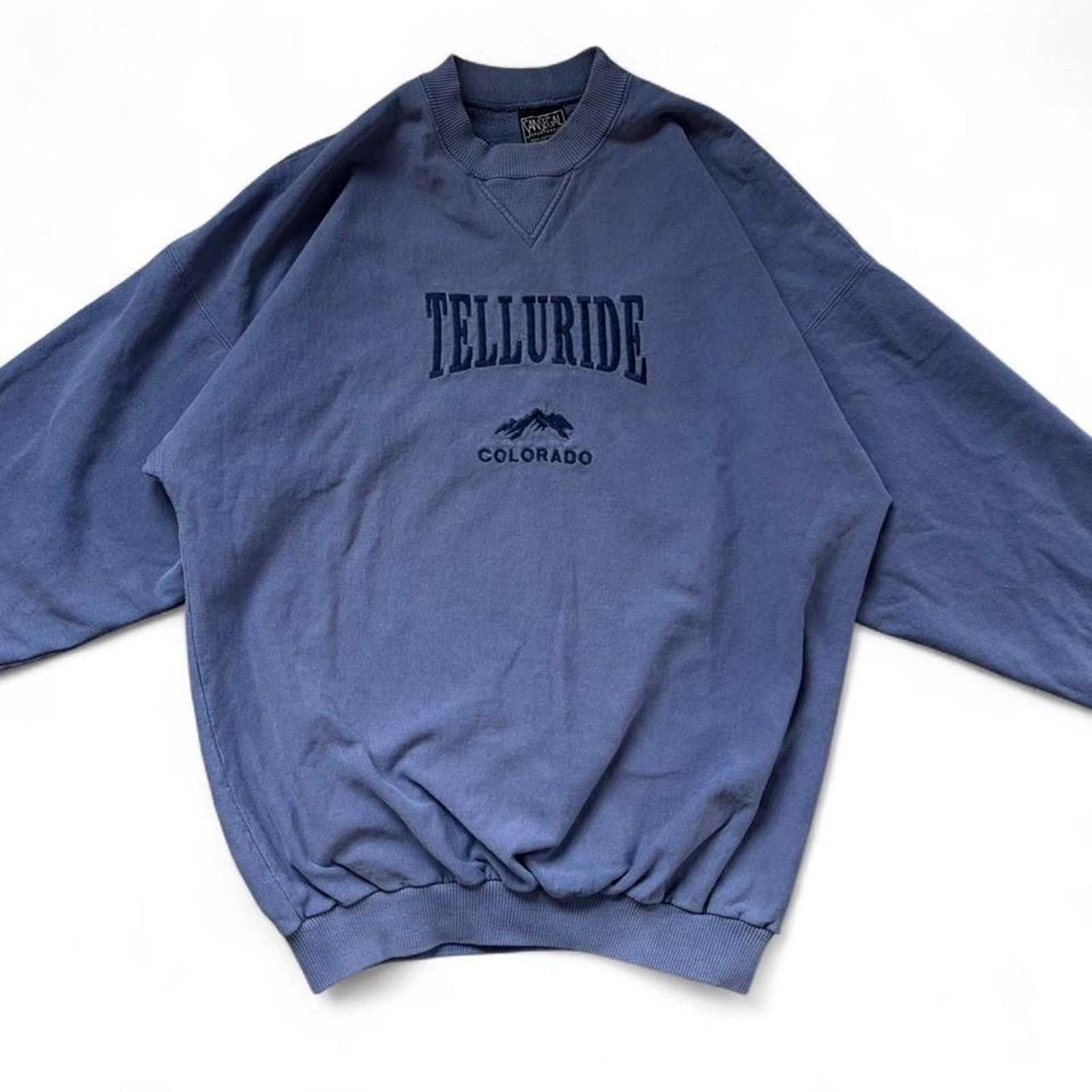 Other Sansegal telluride colorado blue crewneck Size US L / EU 52-54 / 3 - 1 Thumbnail