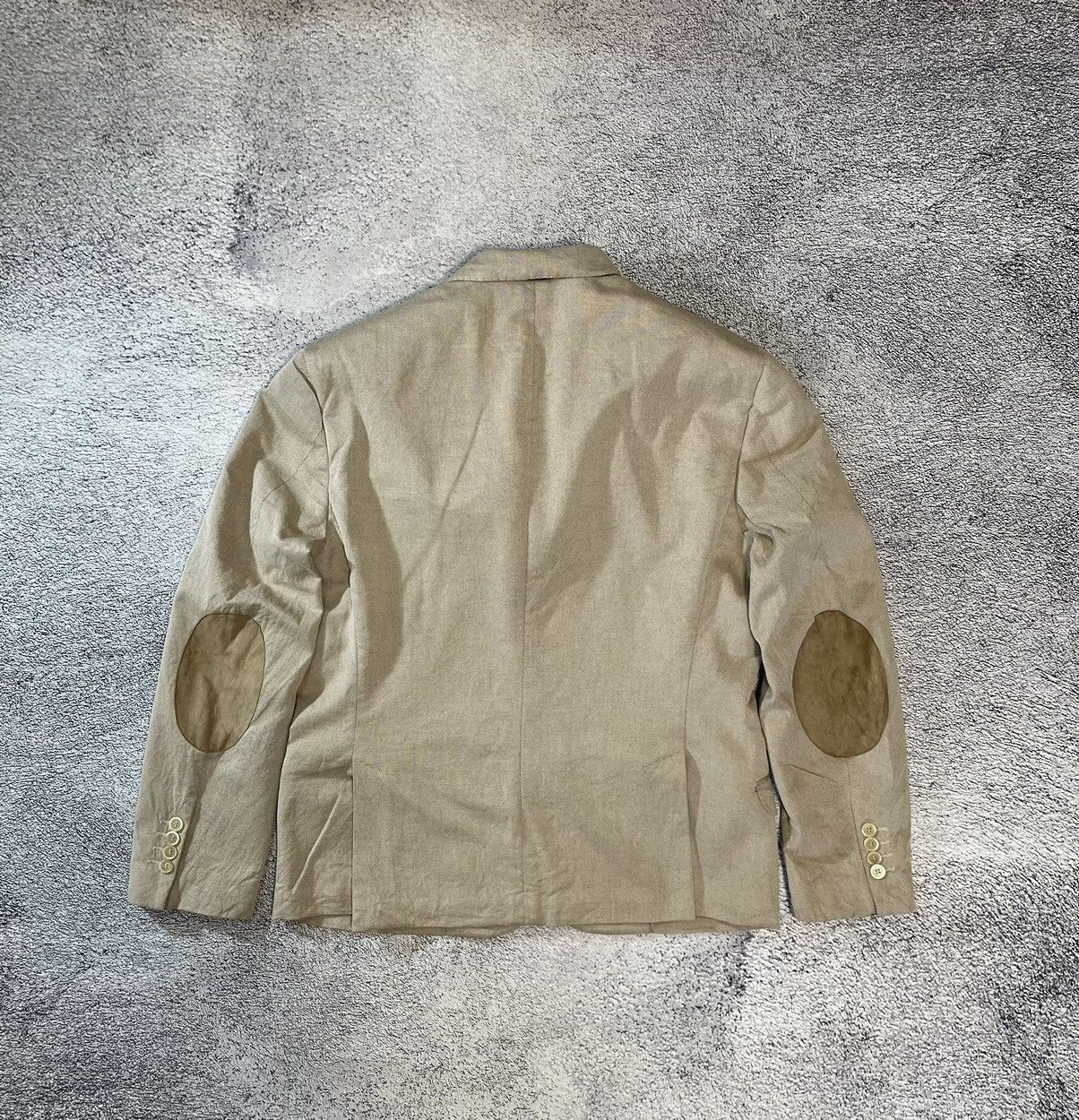Brunello Cucinelli Brunello Cucinelli Blazer Jacket Application Real Leather Size 50R - 12 Thumbnail
