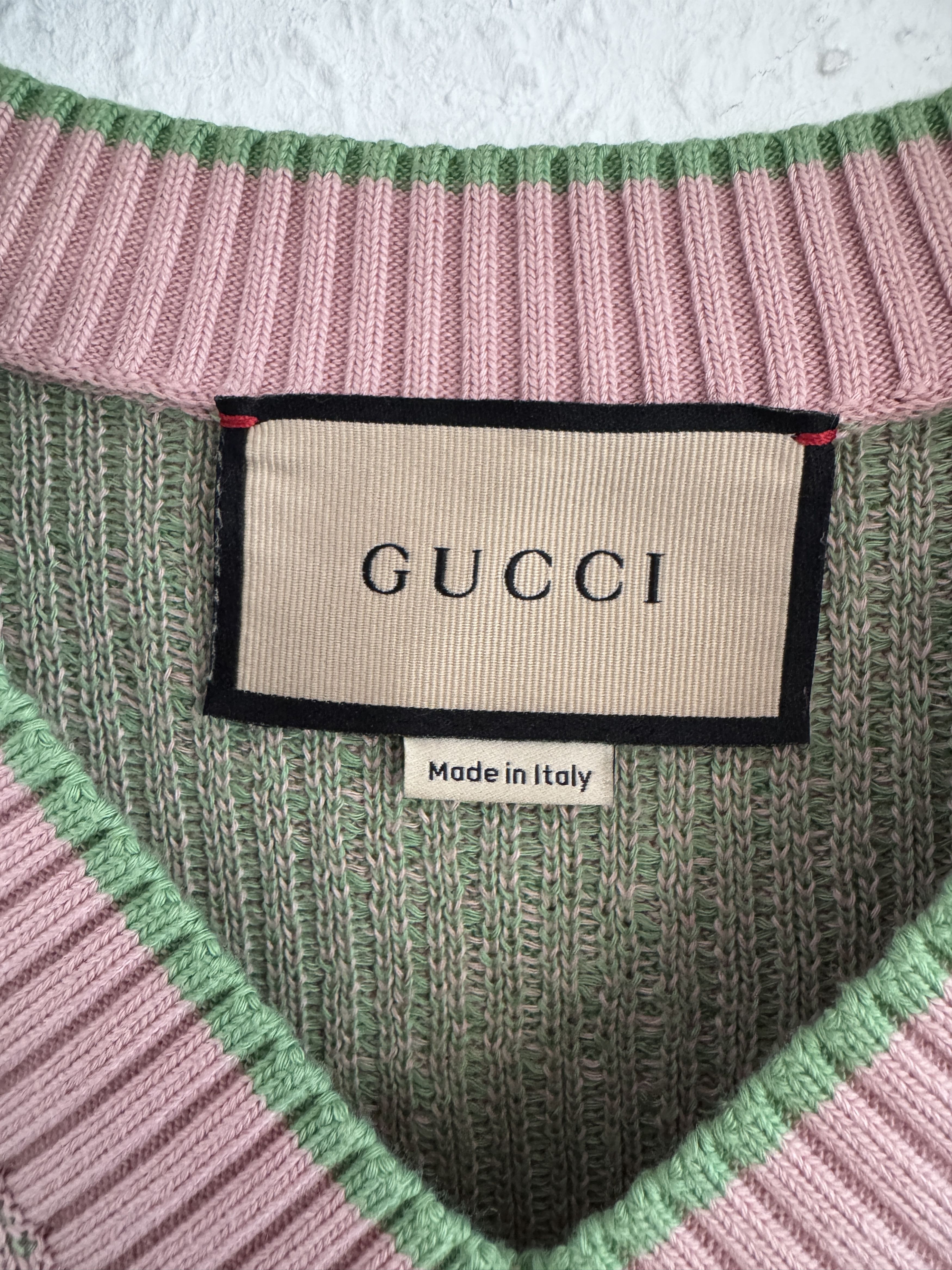 Gucci Horseshoe Knit Vest Size US S / EU 44-46 / 1 - 7 Thumbnail