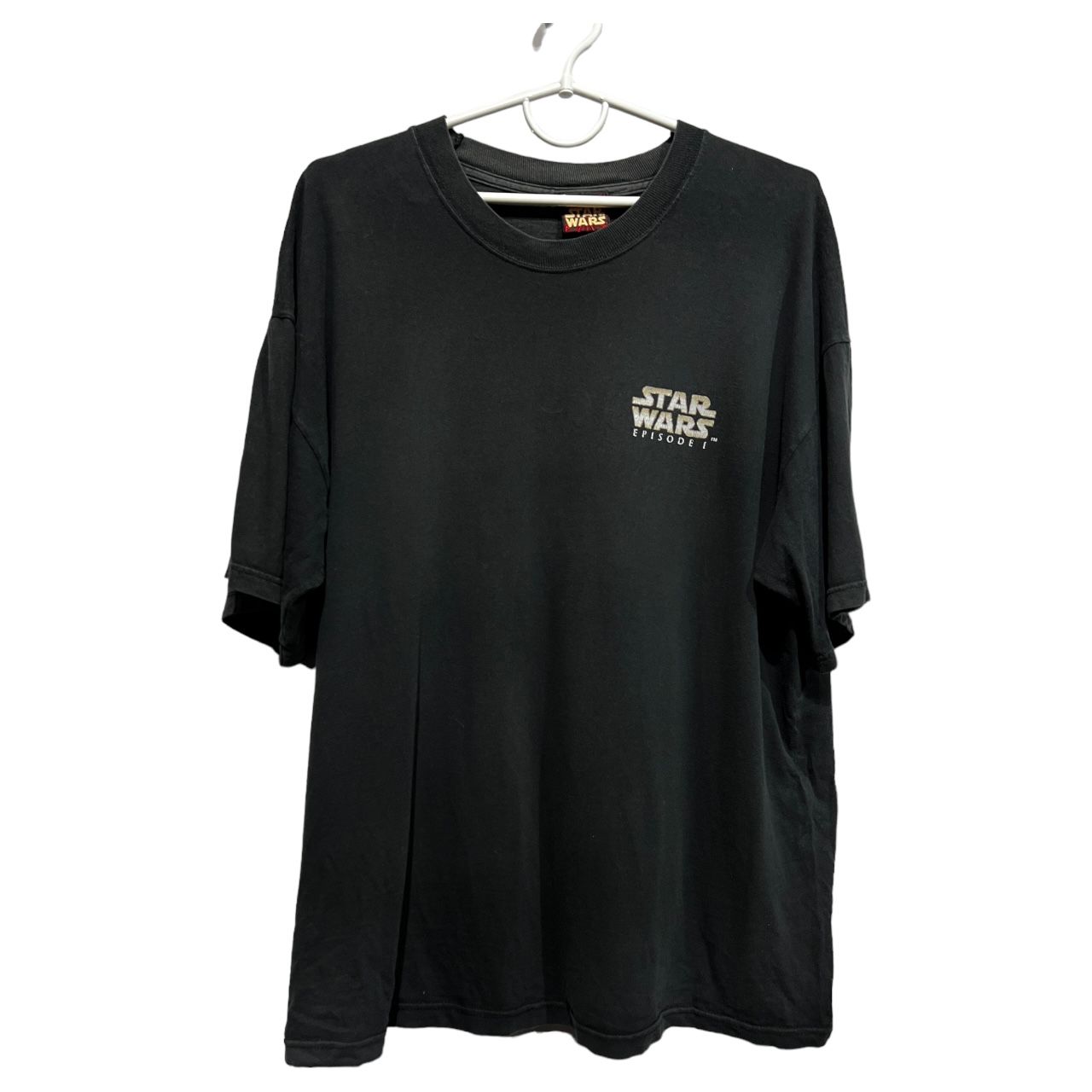 Pre-owned Movie X Star Wars Vintage Star Wars Episode 1 Lucas Film T Shirt In Black