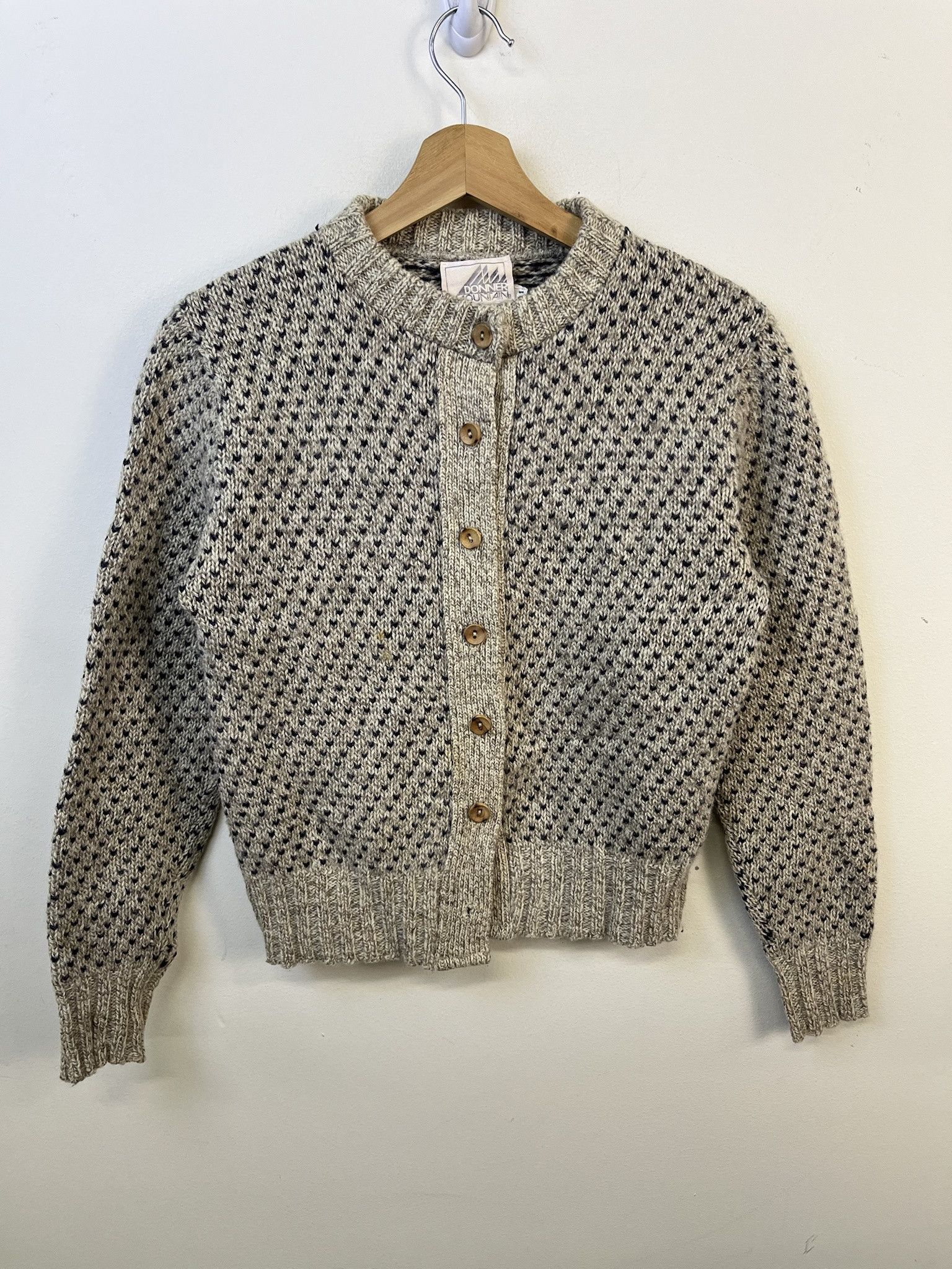 Other Vintage Knit Sweater Wool Knit Cardigan Size M Size US M / EU 48-50 / 2 - 1 Thumbnail