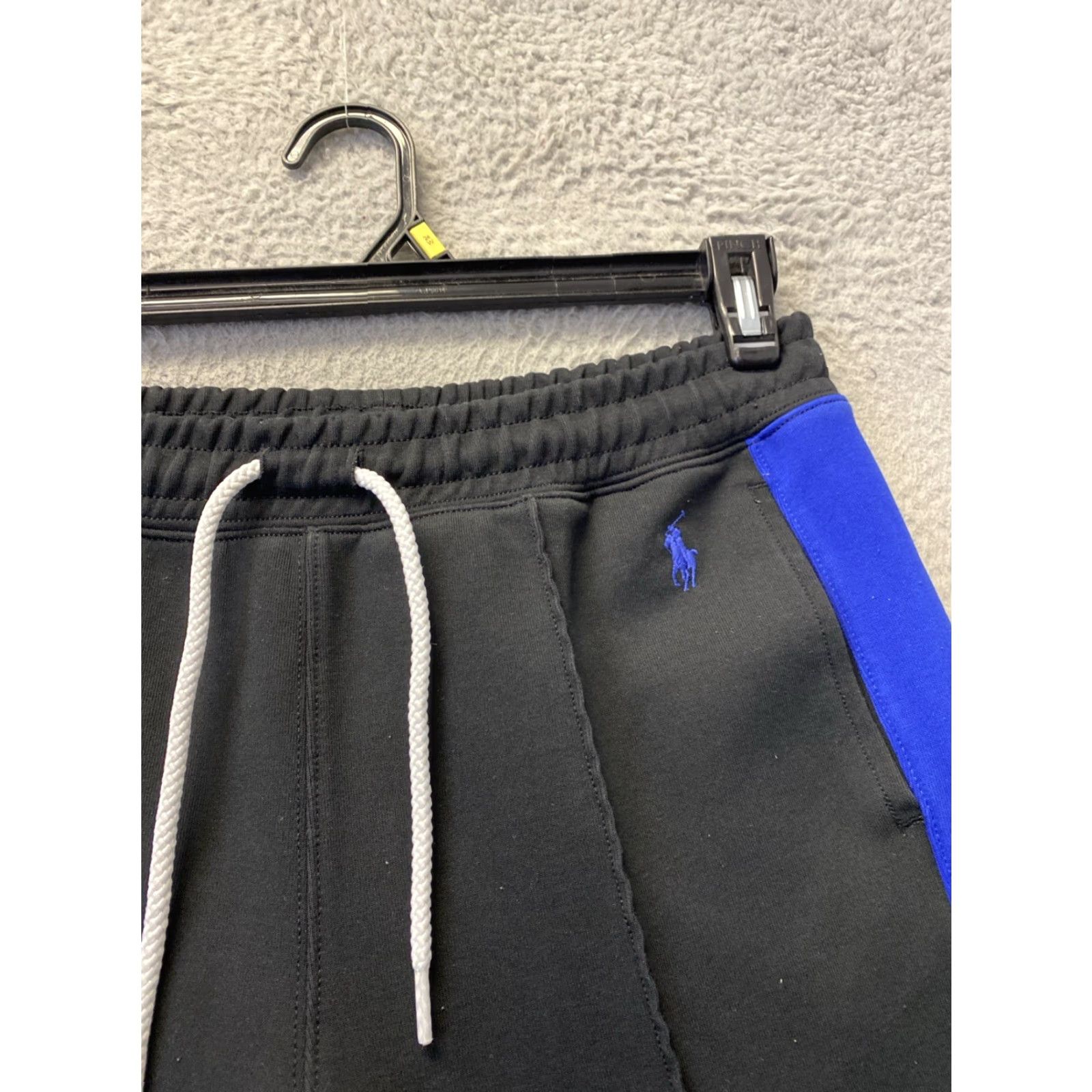 Polo Ralph Lauren Polo Ralph Lauren Sweatpants Mens Small Black Blue Track Racing Jogger /165-26 Size US S / EU 44-46 / 1 - 3 Thumbnail