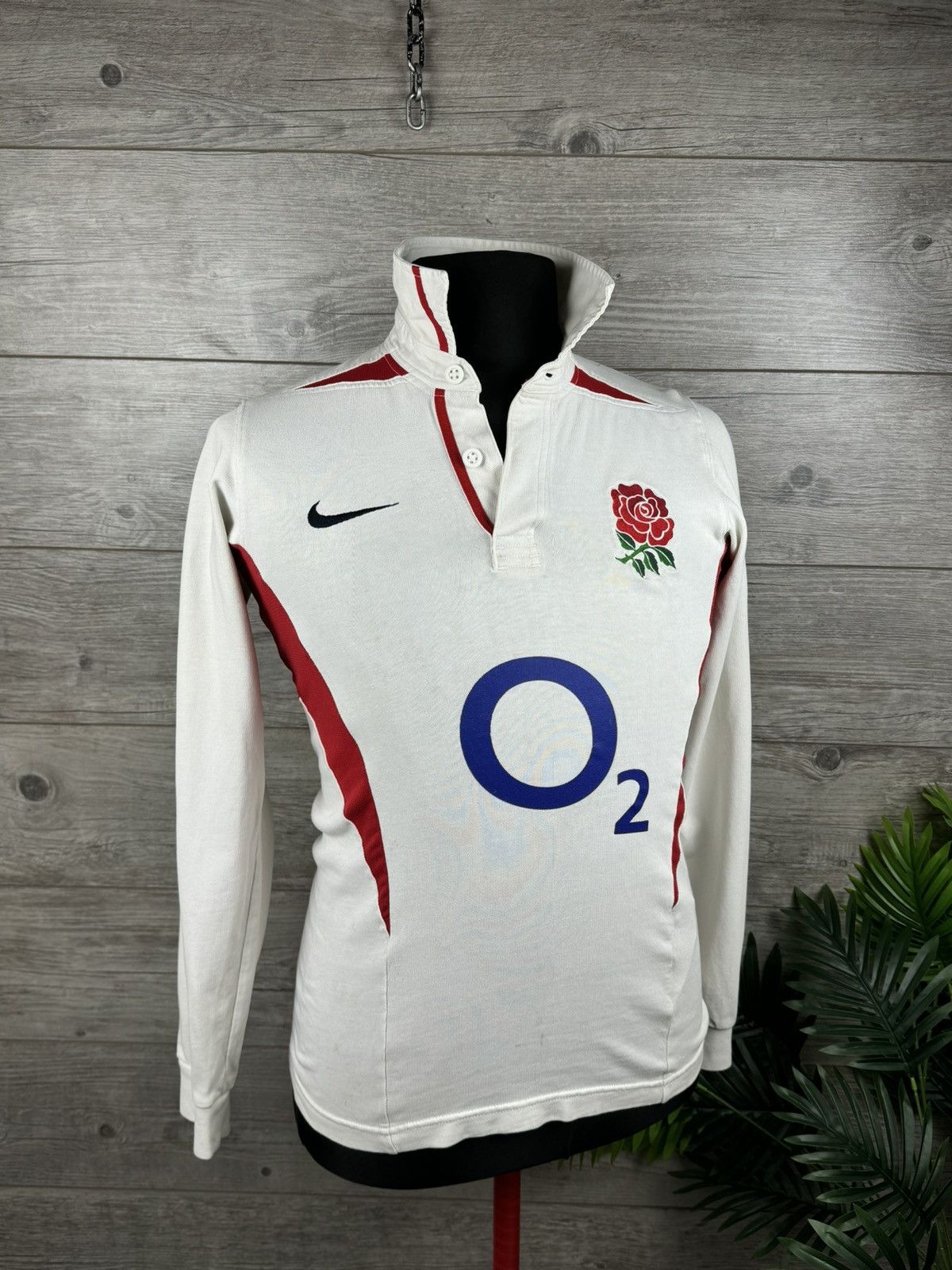 Nike Nike England 🏴󠁧󠁢󠁥󠁮󠁧󠁿 Rugby Soccer jersey vintage Size US S / EU 44-46 / 1 - 4 Thumbnail