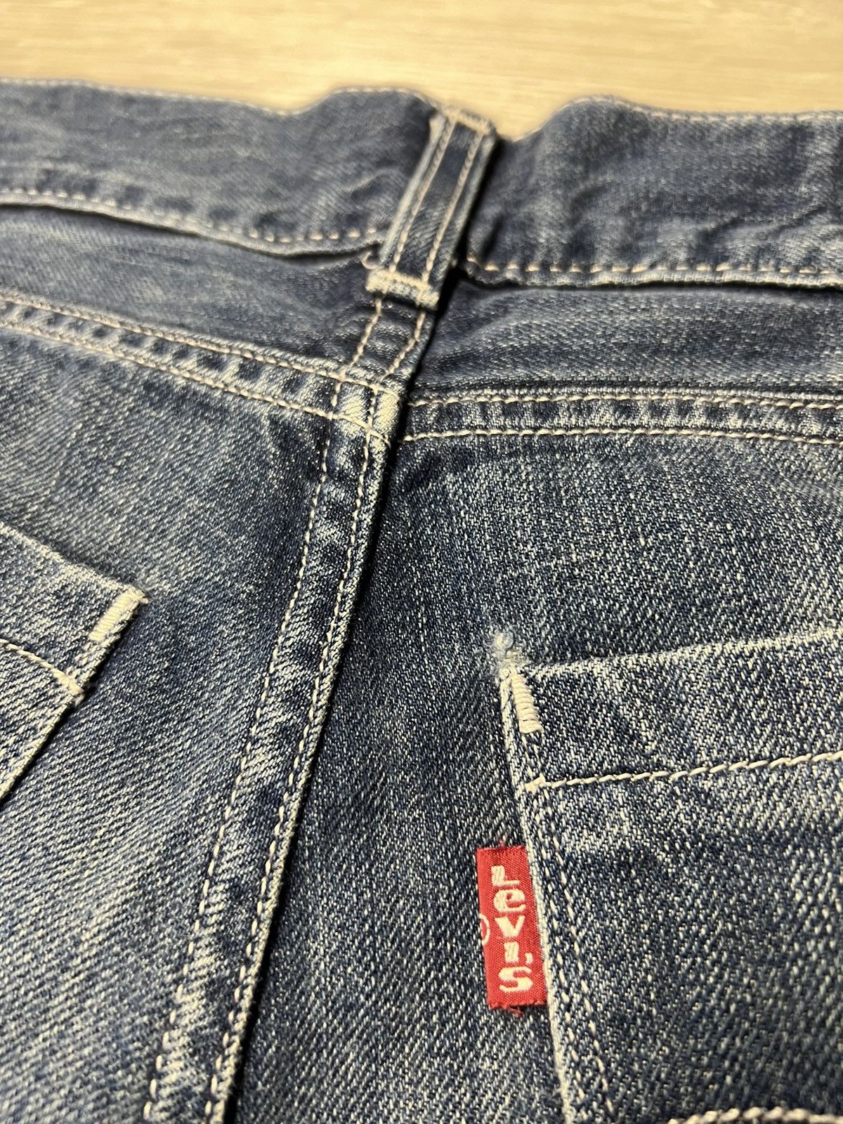 Levi's × Levi's Vintage Clothing × Vintage Vintage Rare Levis Redwire Denim Jeans Shorts Size US 32 / EU 48 - 12 Thumbnail