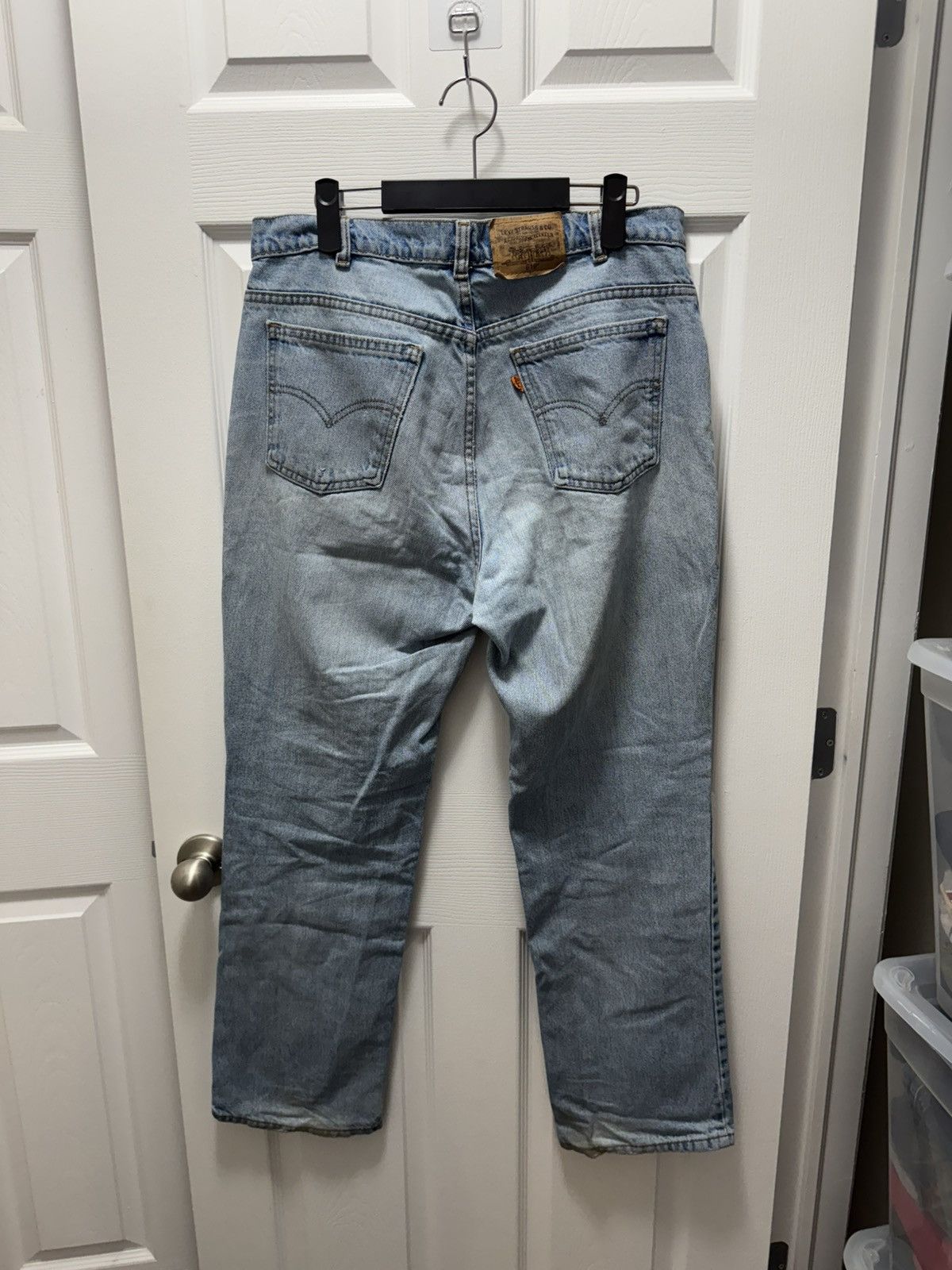 Levi's Vintage Clothing Levi's Levis Orange Tab 619 Vintage Light Wash Denim Jeans Size US 36 / EU 52 - 2 Thumbnail