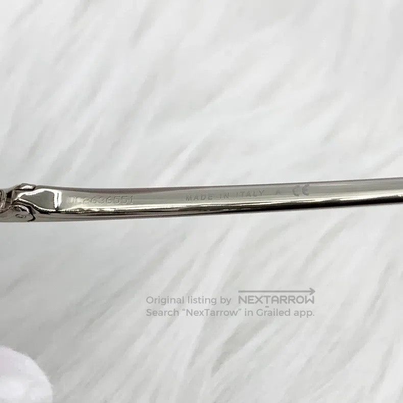 Chanel Chanel Silver irregular sunglasses Size ONE SIZE - 7 Thumbnail