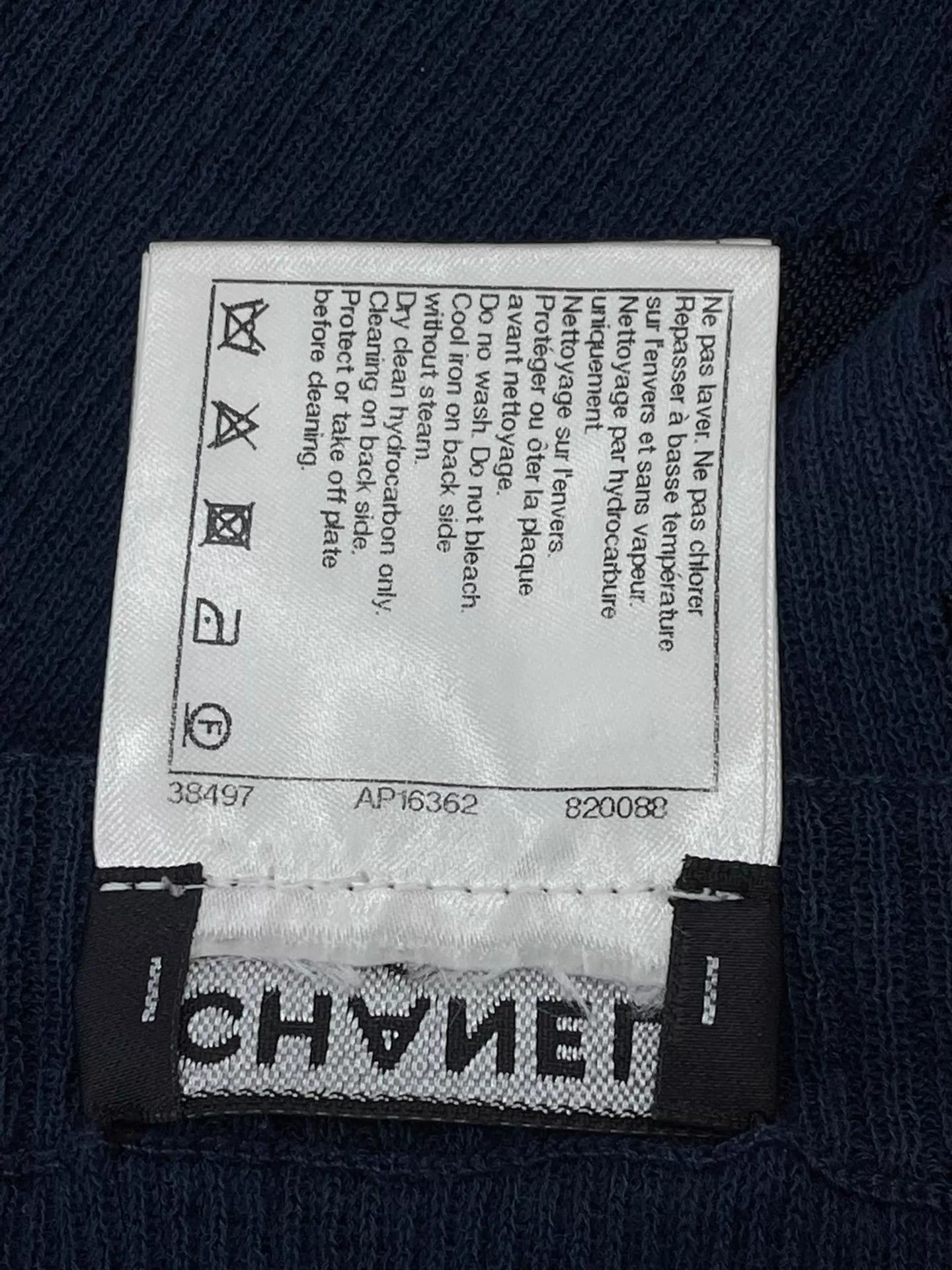 Chanel Chanel Blue Knit Loose-Fit Dress 40 Size M / US 6-8 / IT 42-44 - 6 Thumbnail