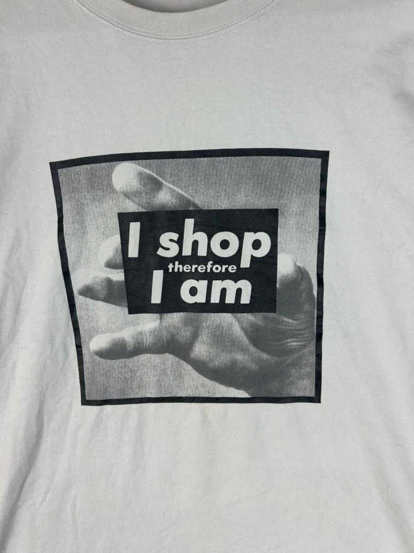 Barbara Kruger Vintage Barbara Kruger I Shop Therefore I Am, Pop Culture Size US M / EU 48-50 / 2 - 6 Thumbnail